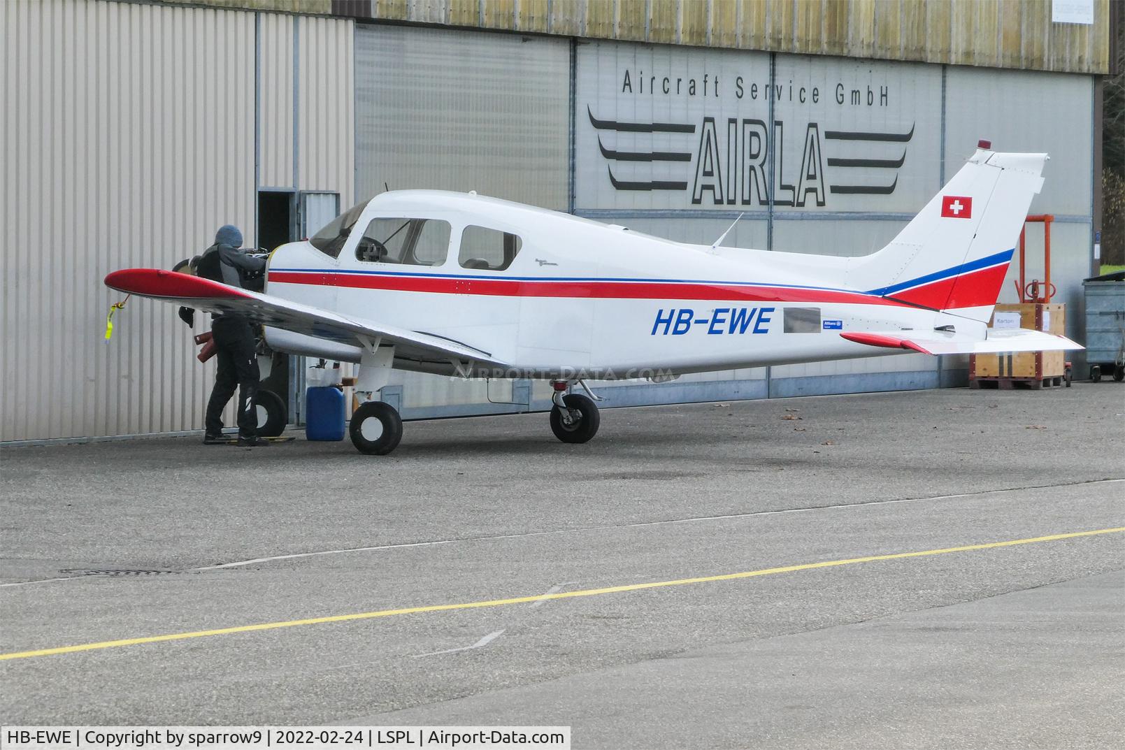 HB-EWE, 1963 Beech 23 Musketeer C/N M-504, Maintenance at Langenthal-Bleienbach