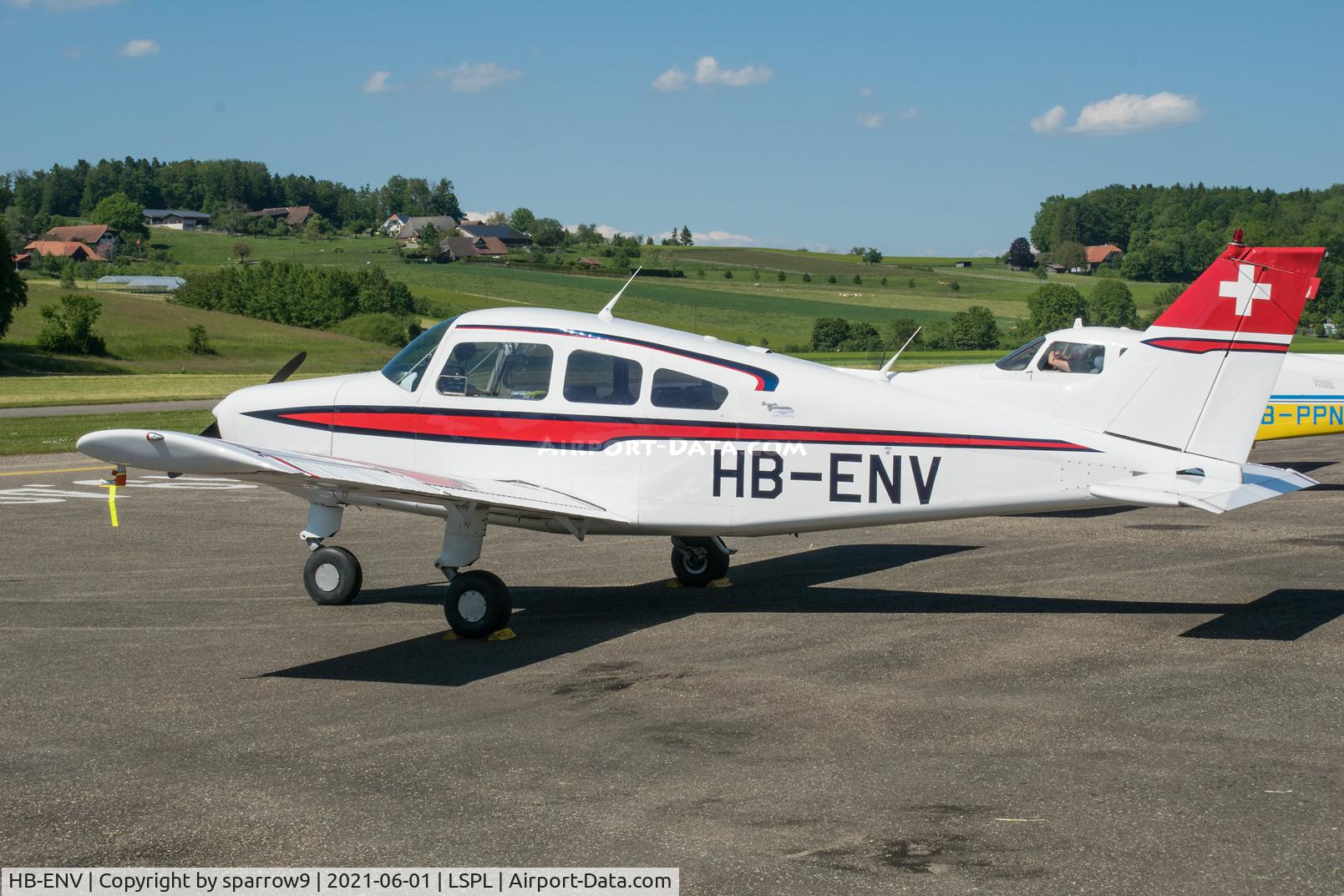 HB-ENV, 1966 Beech A23-24 Musketeer Super III C/N MA-108, Engine is Lycoming IO-360-A2B