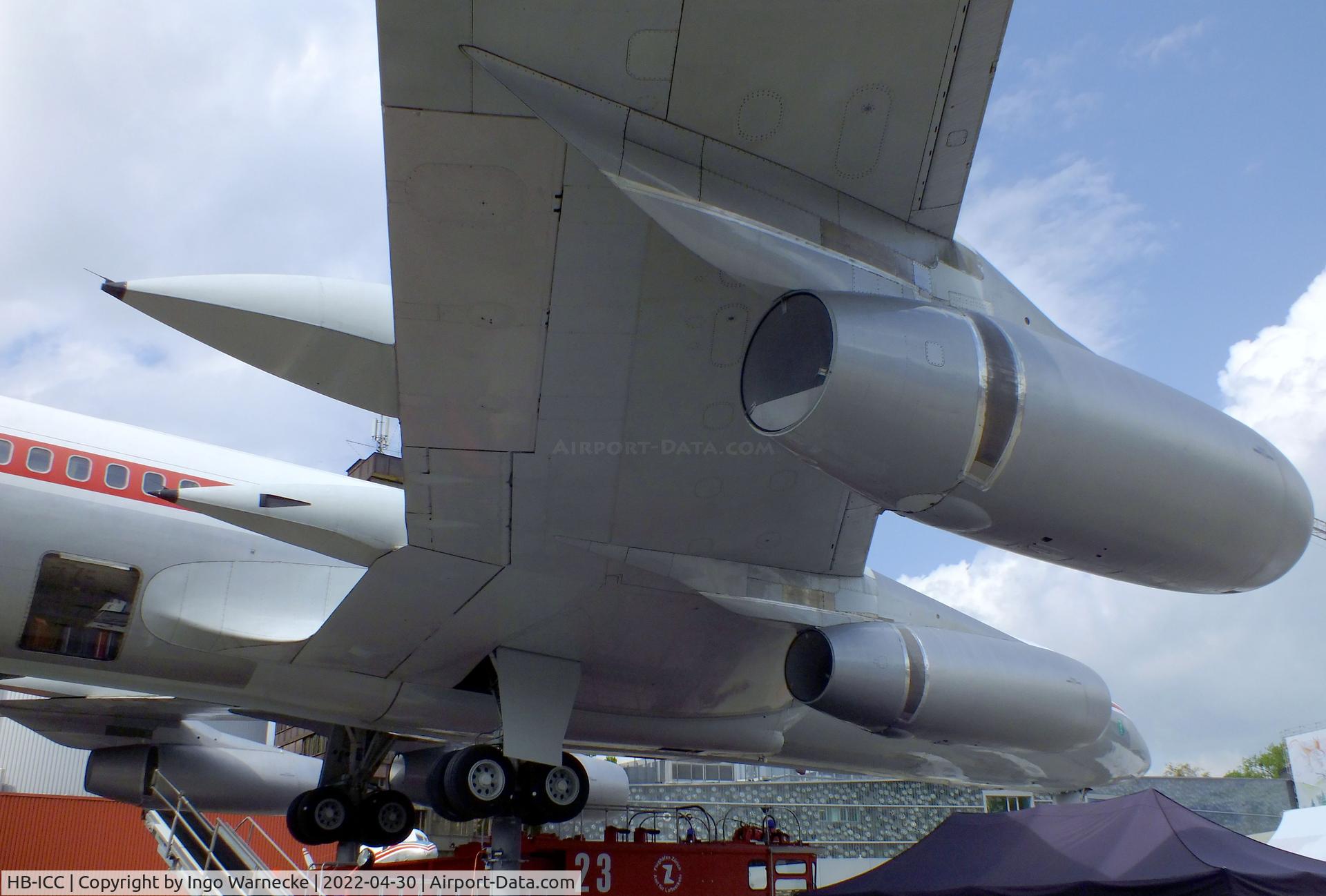 HB-ICC, 1961 Convair CV-990-30A-6 Coronado C/N 301012, Convair CV-990-30A-6 Coronado at the Verkehrshaus der Schweiz, Luzern (Lucerne)