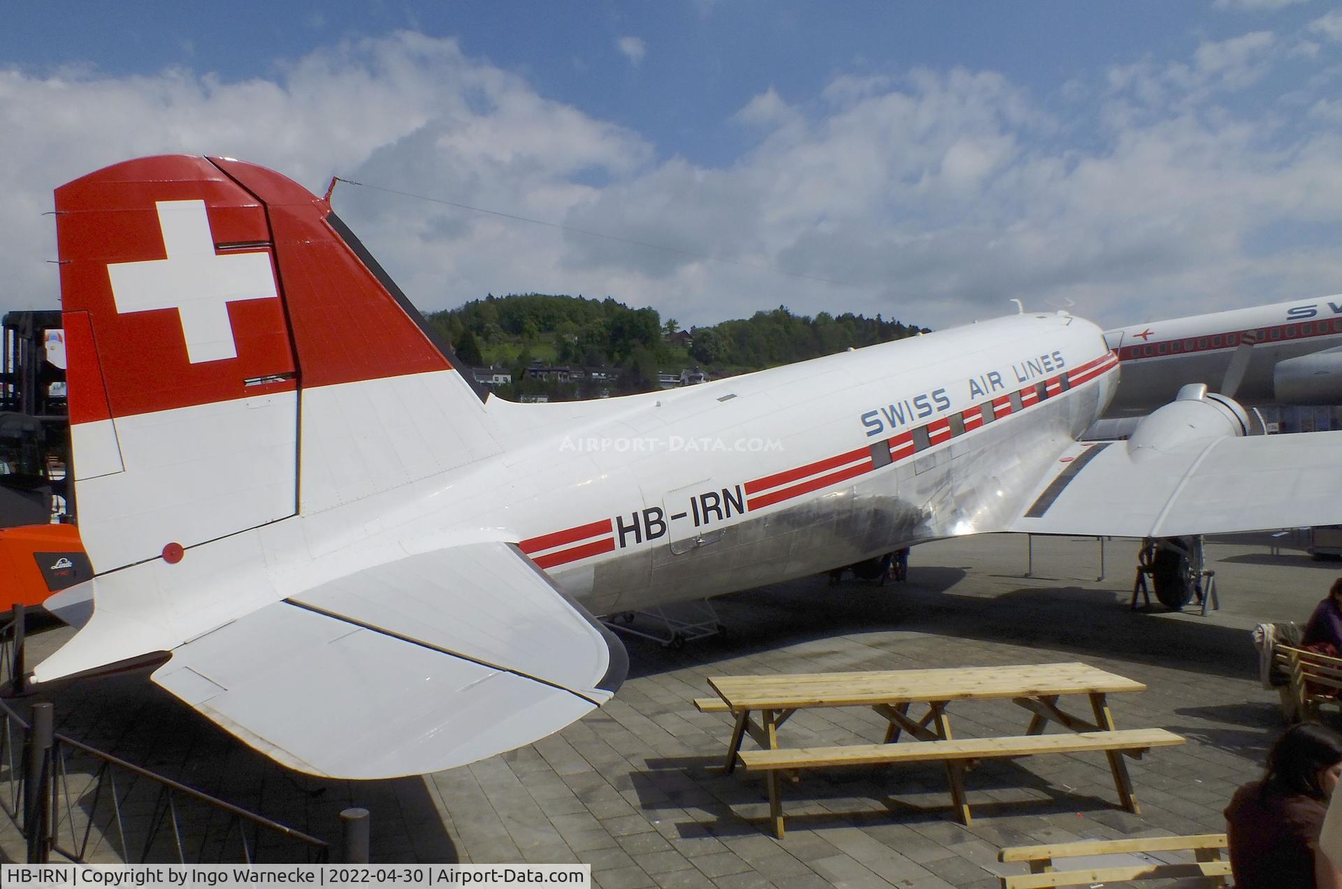 HB-IRN, 1944 Douglas C-47B-35DK Skytrain C/N 16645, Douglas C-47B Skytrain at the Verkehrshaus der Schweiz, Luzern (Lucerne)