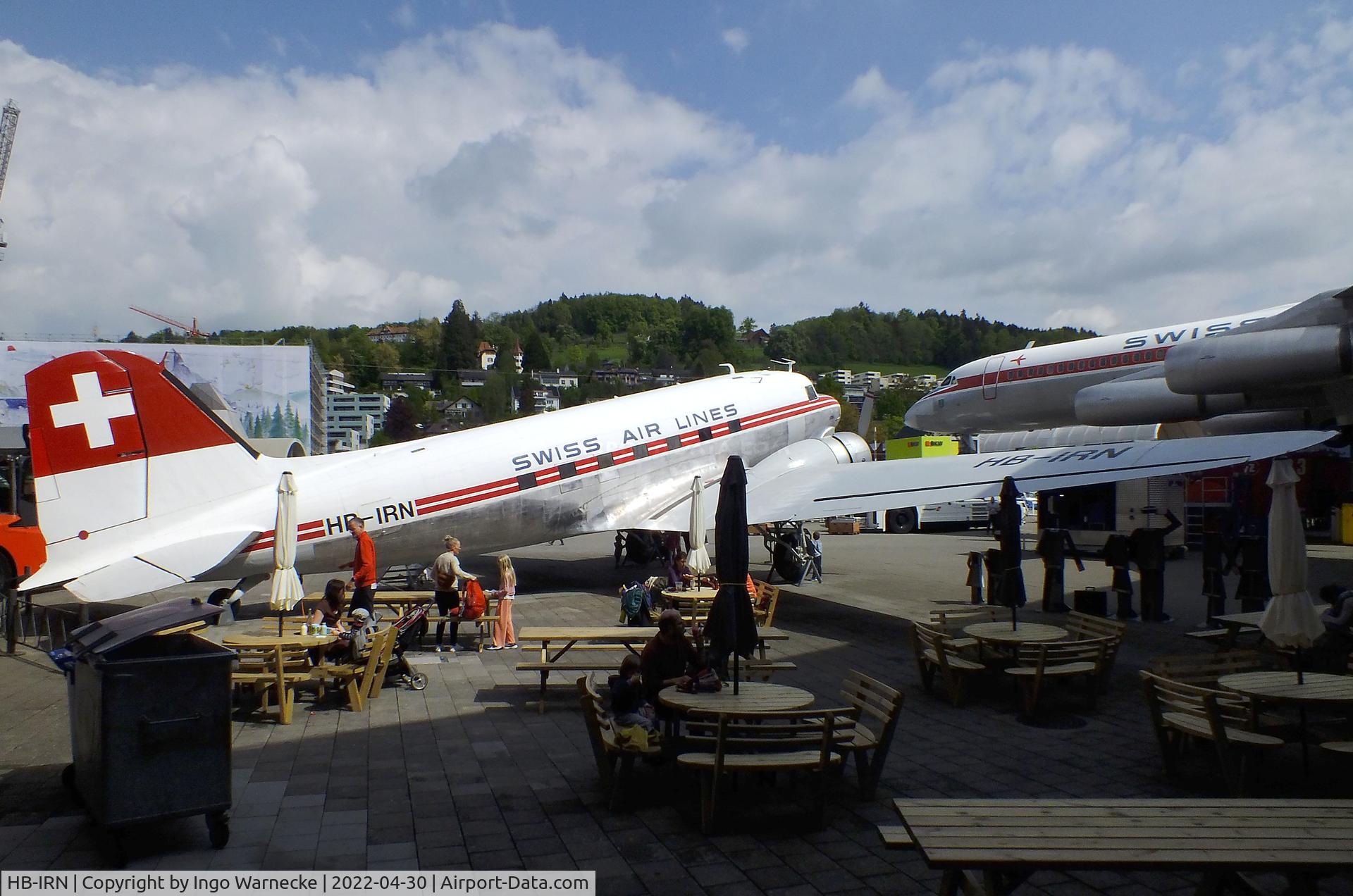 HB-IRN, 1944 Douglas C-47B-35DK Skytrain C/N 16645, Douglas C-47B Skytrain at the Verkehrshaus der Schweiz, Luzern (Lucerne)
