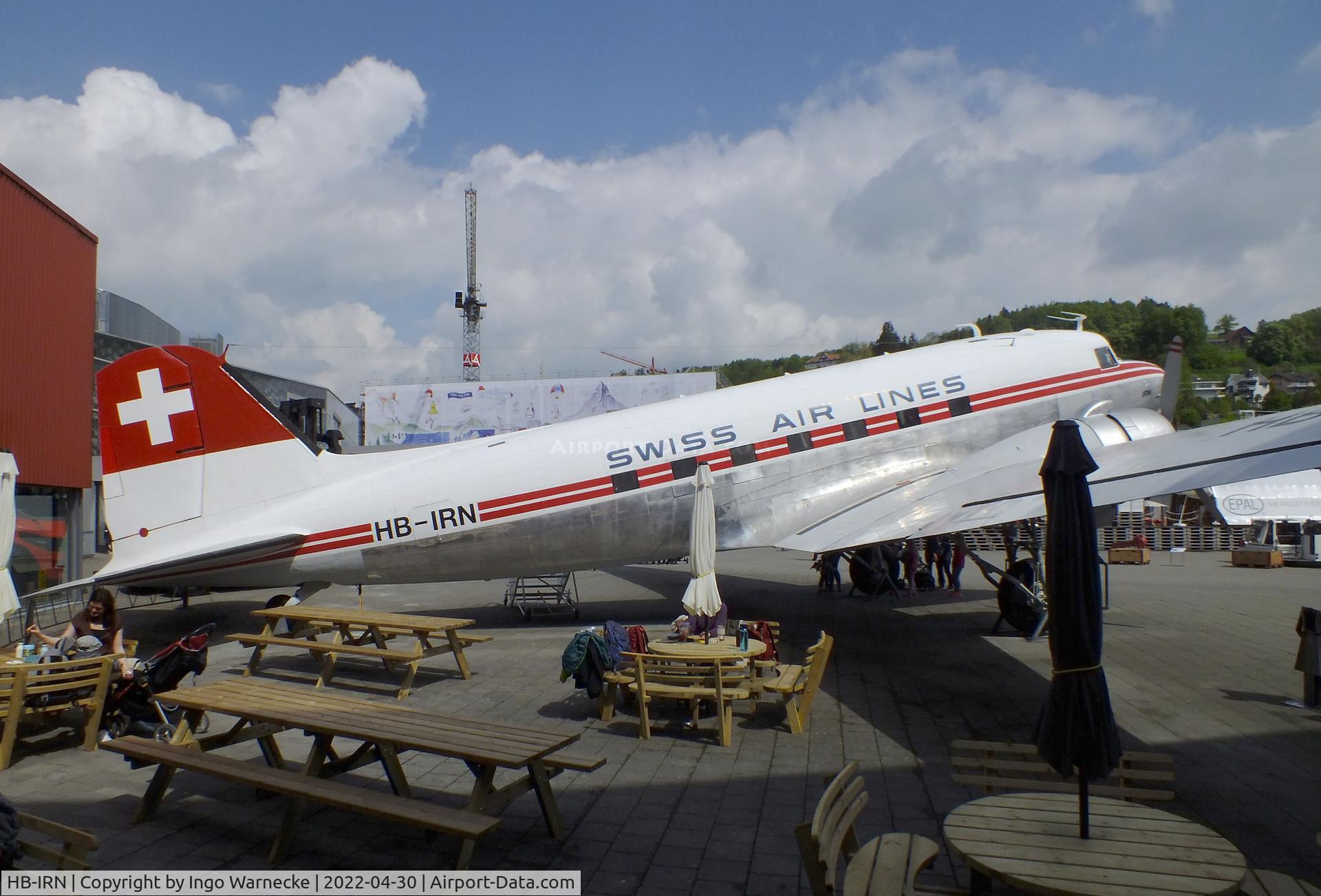 HB-IRN, 1944 Douglas C-47B-35DK Skytrain C/N 16645, Douglas C-47B Skytrain at the Verkehrshaus der Schweiz, Luzern (Lucerne)
