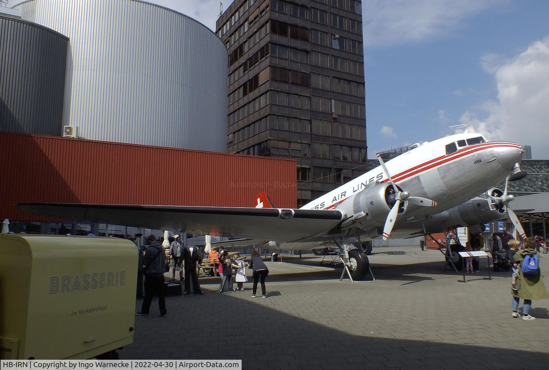 HB-IRN, 1944 Douglas C-47B-35DK Skytrain C/N 16645, Douglas C-47B Skytrain at the Verkehrshaus der Schweiz, Luzern (Lucerne)