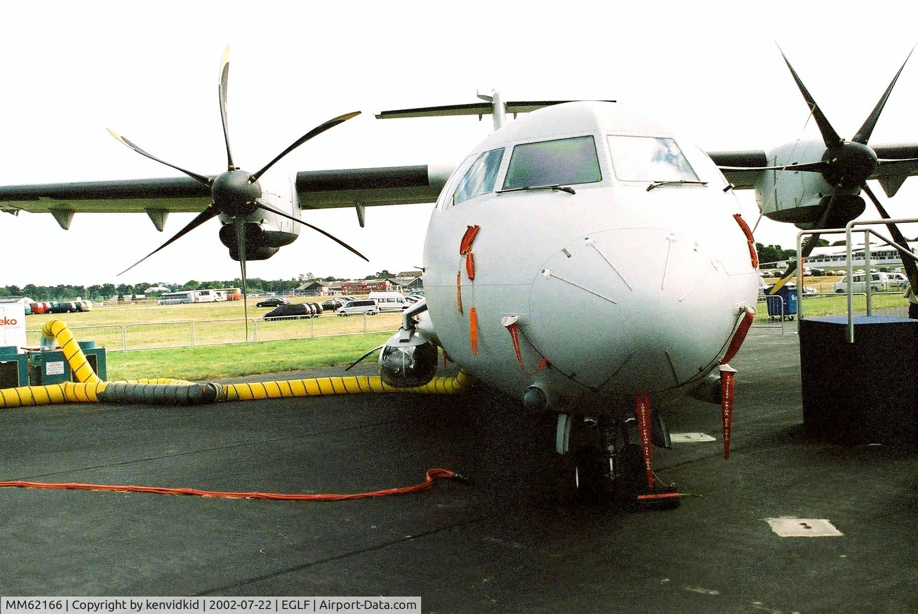 MM62166, 1997 ATR 42-400MP Surveyor C/N 502, At Farnborough International 2002.