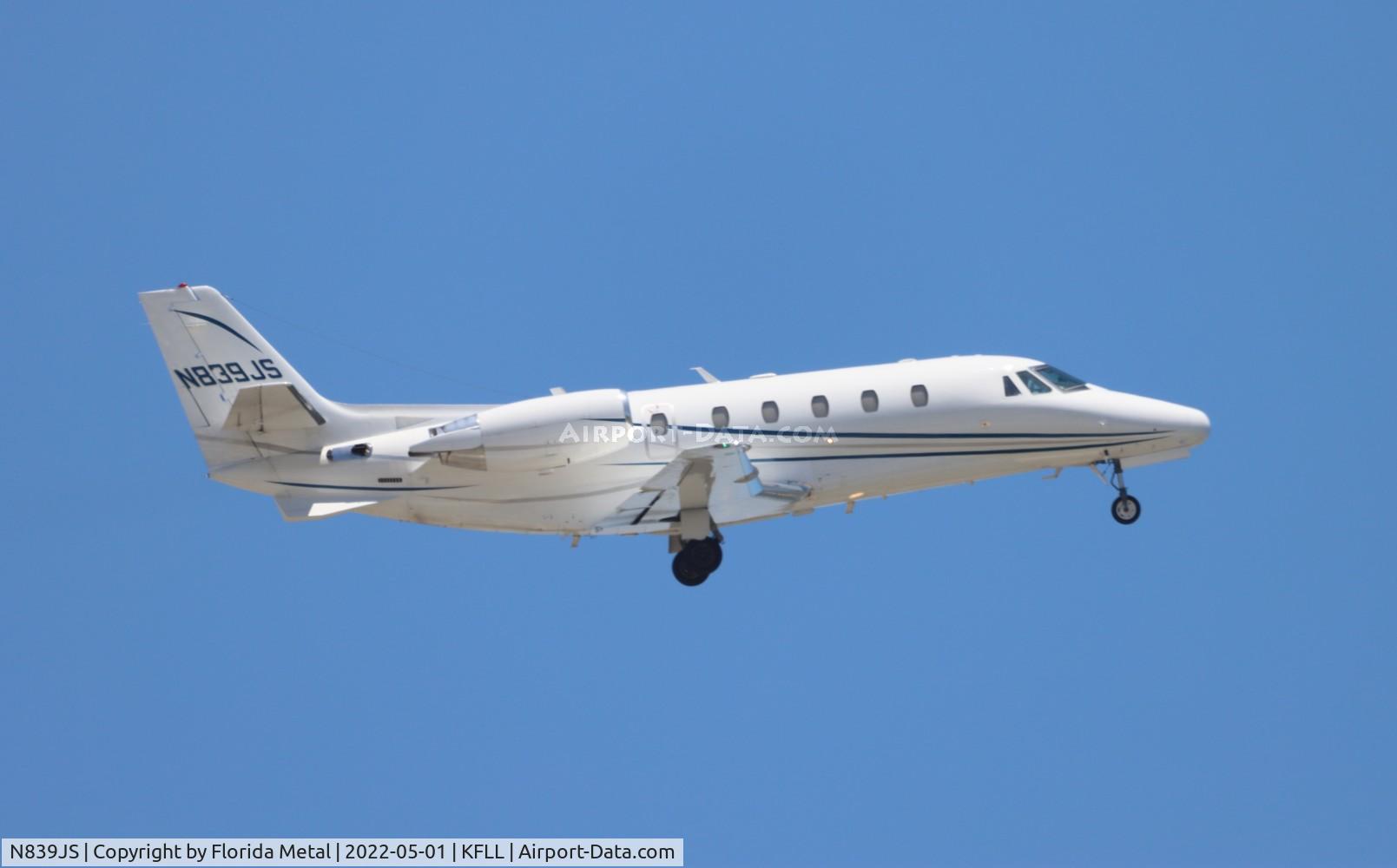 N839JS, 2003 Cessna 560XL C/N 560-5356, FLL 2022