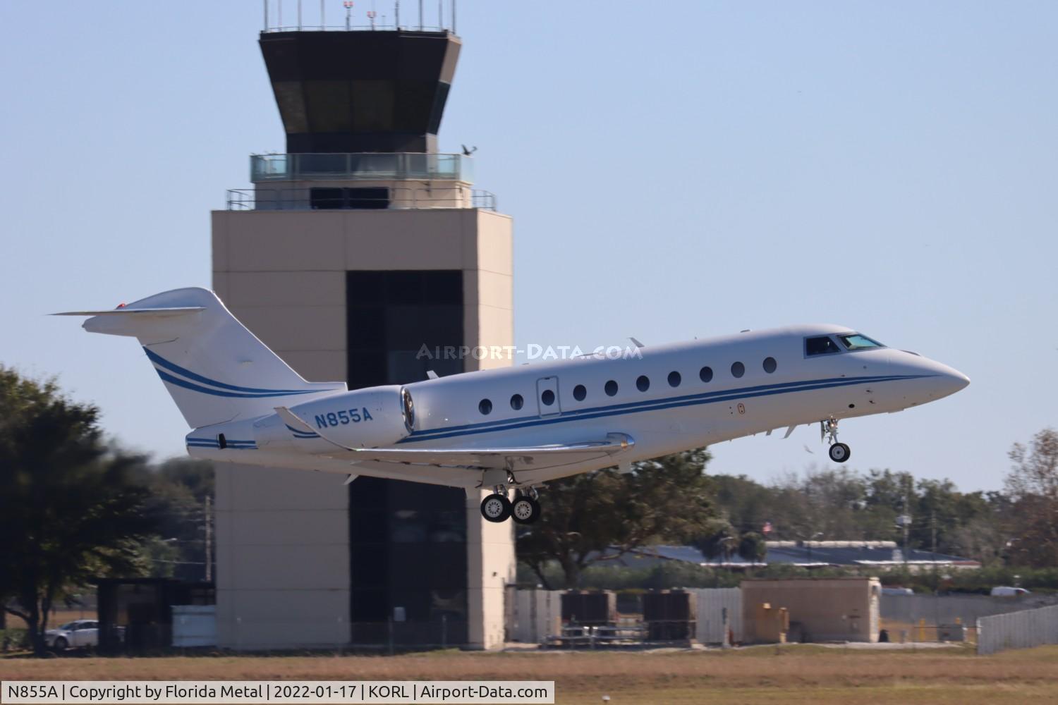 N855A, 2013 IAI Gulfstream 280 C/N 2044, ORL 2022