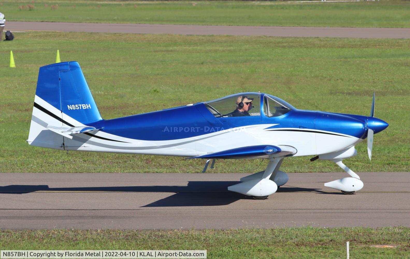 N857BH, 2007 Vans RV-7A C/N 70172, Sun N Fun 2022