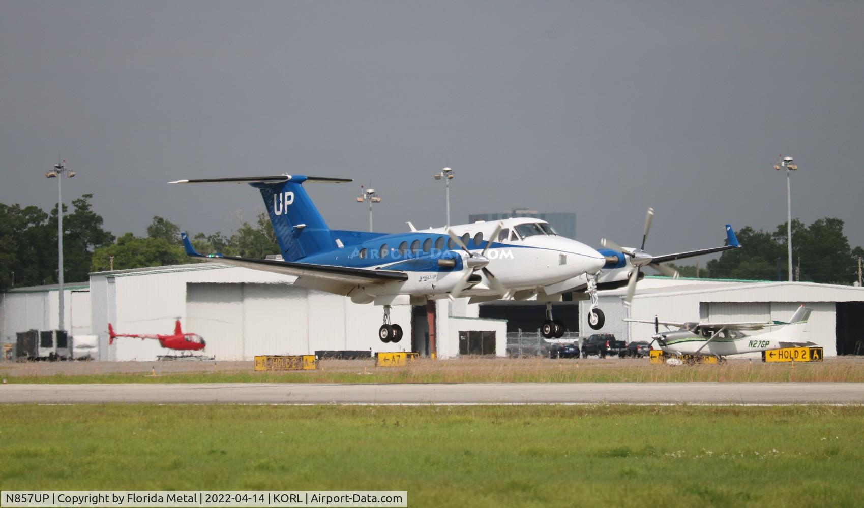 N857UP, Beechcraft B350 C/N FL-1043, ORL 2022