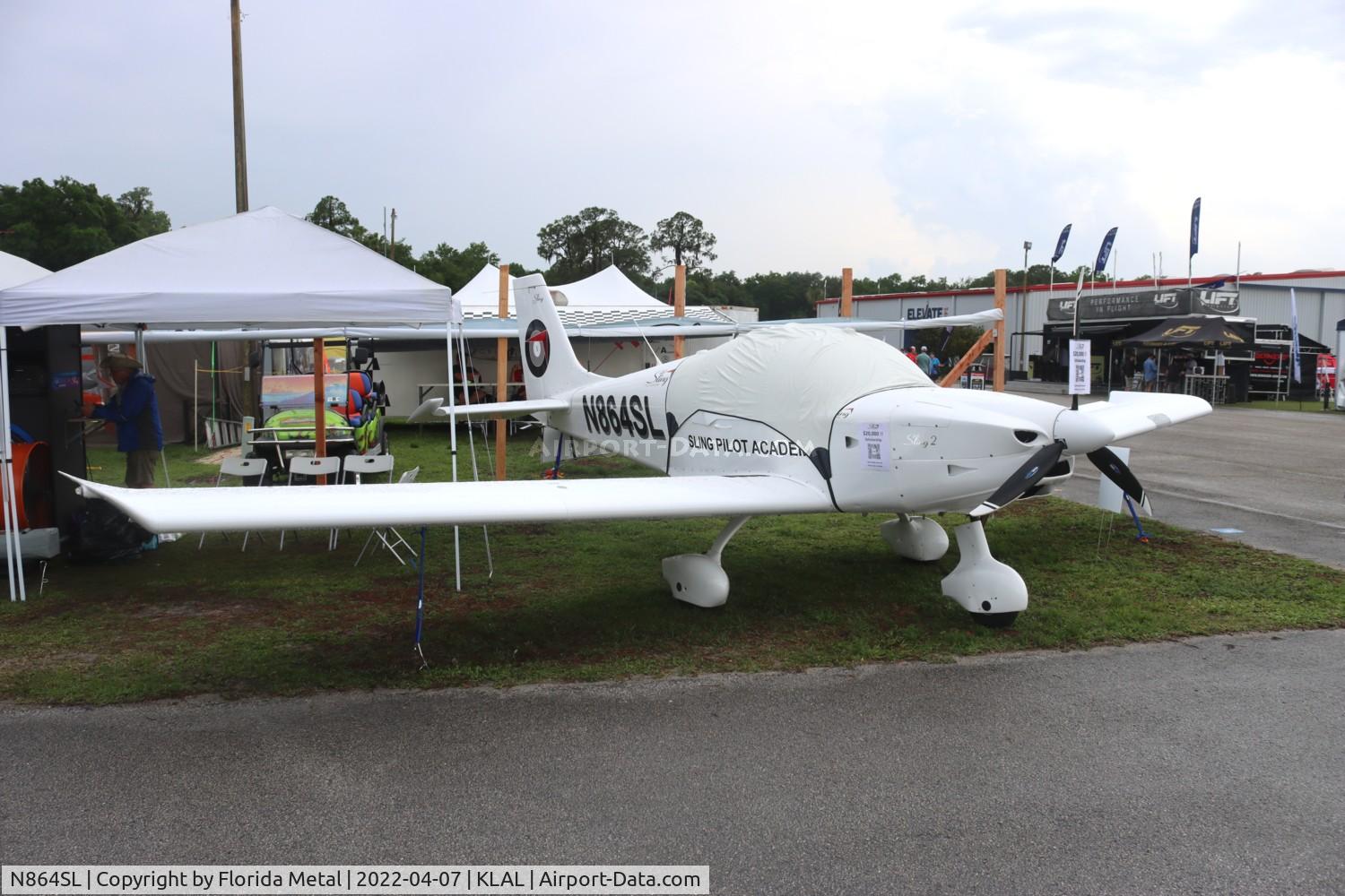 N864SL, 2021 The Airplane Factory Sling LSA C/N 330, Sun N Fun 2022