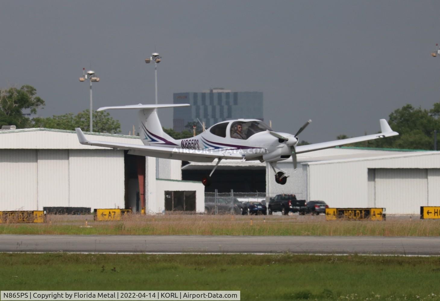 N865PS, 2021 Diamond DA-40 NG Diamond Star C/N 40,NC165, ORL 2022