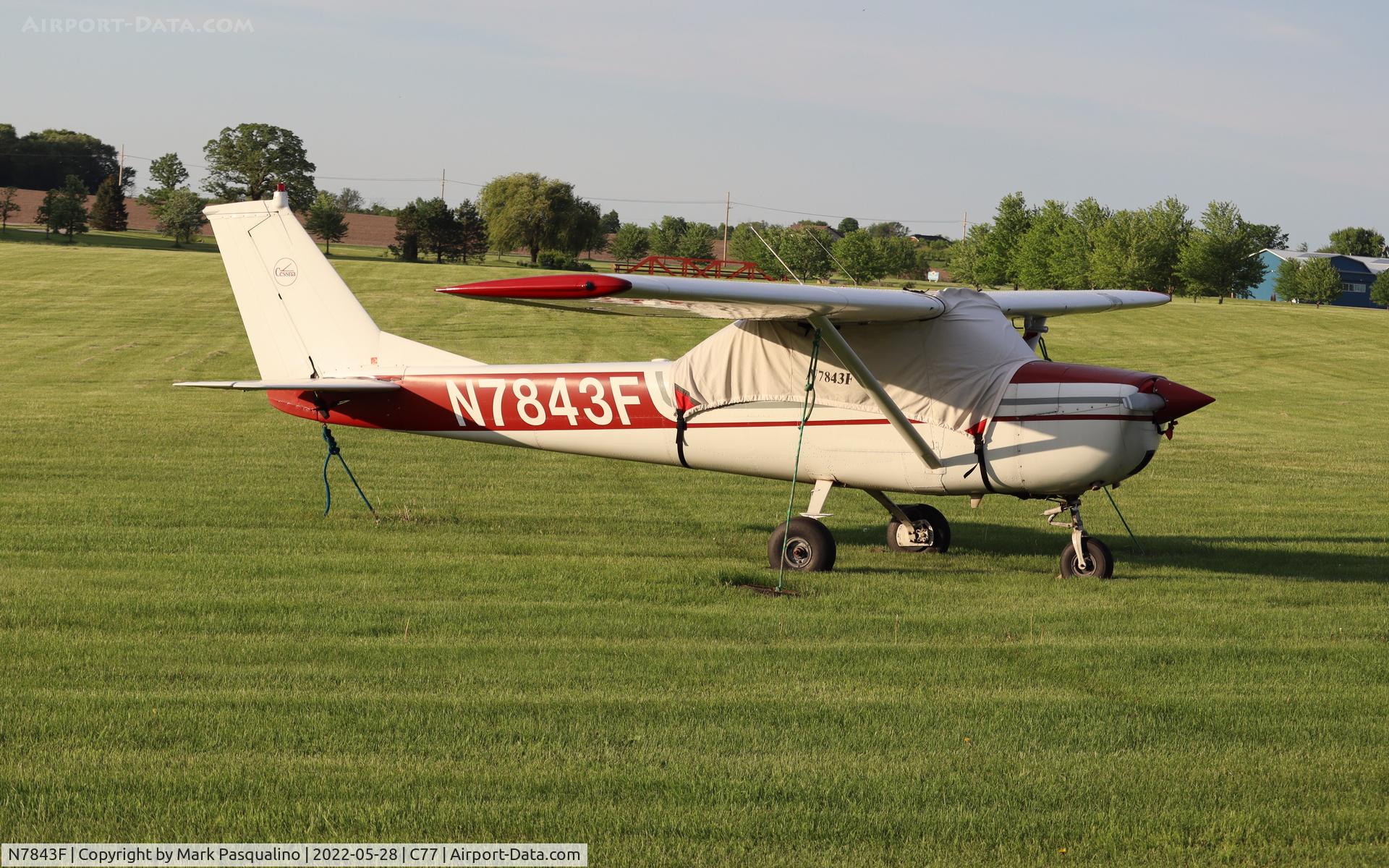 N7843F, 1966 Cessna 150F C/N 15063943, Cessna 150F