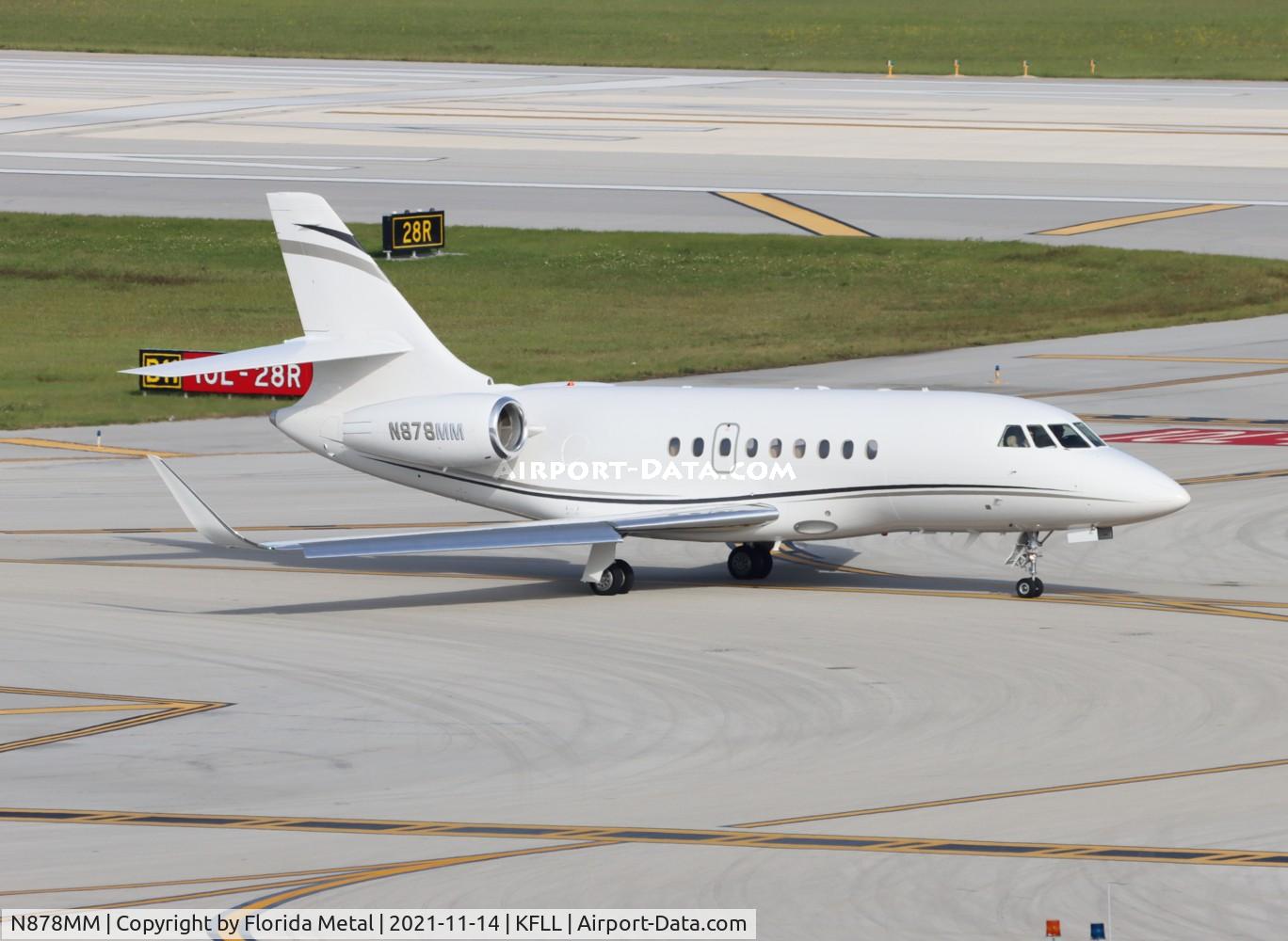 N878MM, 2005 Dassault Falcon 2000EX C/N 51, FLL 2021