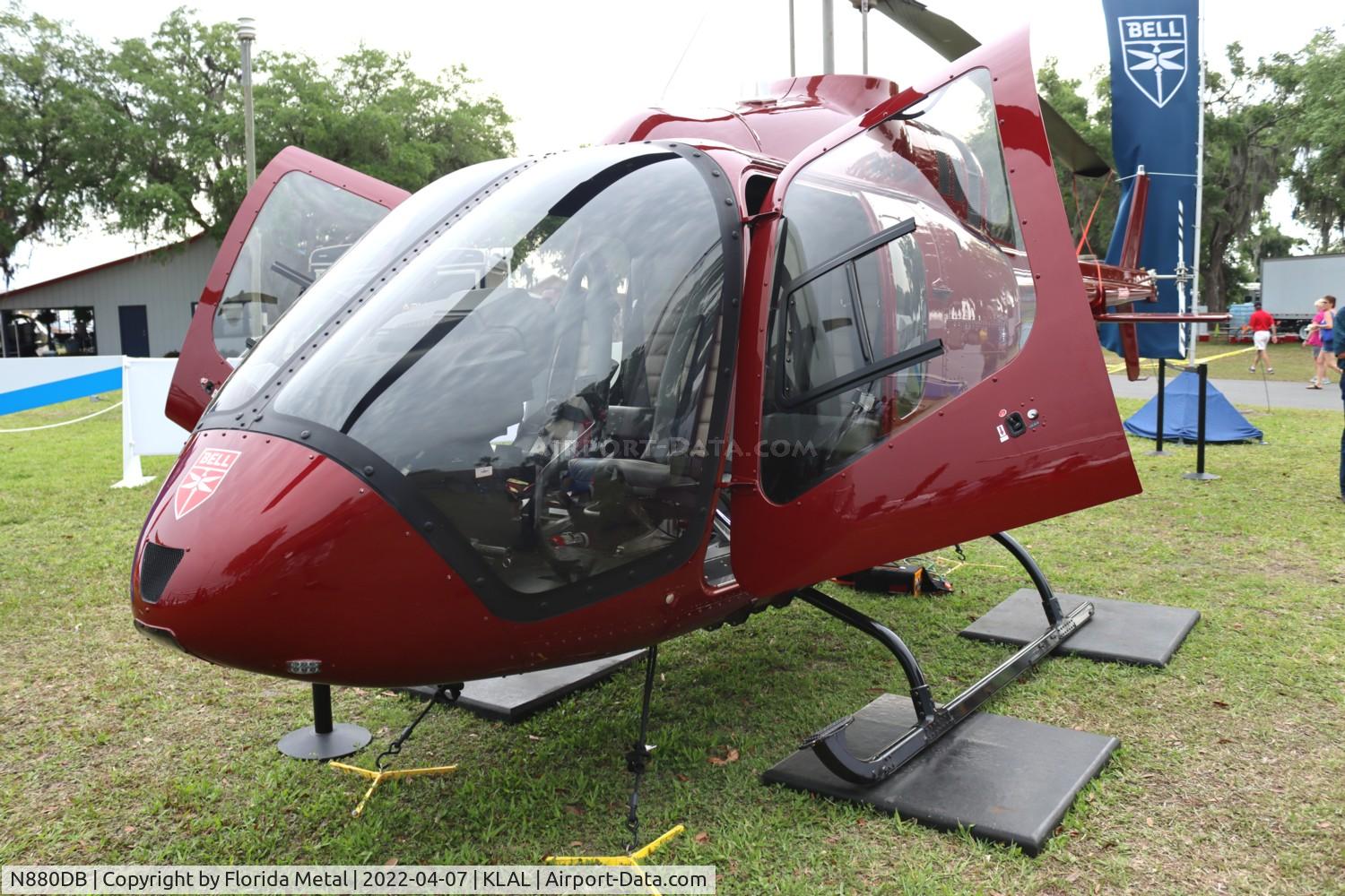 N880DB, 2020 Bell 505 Jet Ranger X C/N 65301, Sun N Fun 2022 LAL
