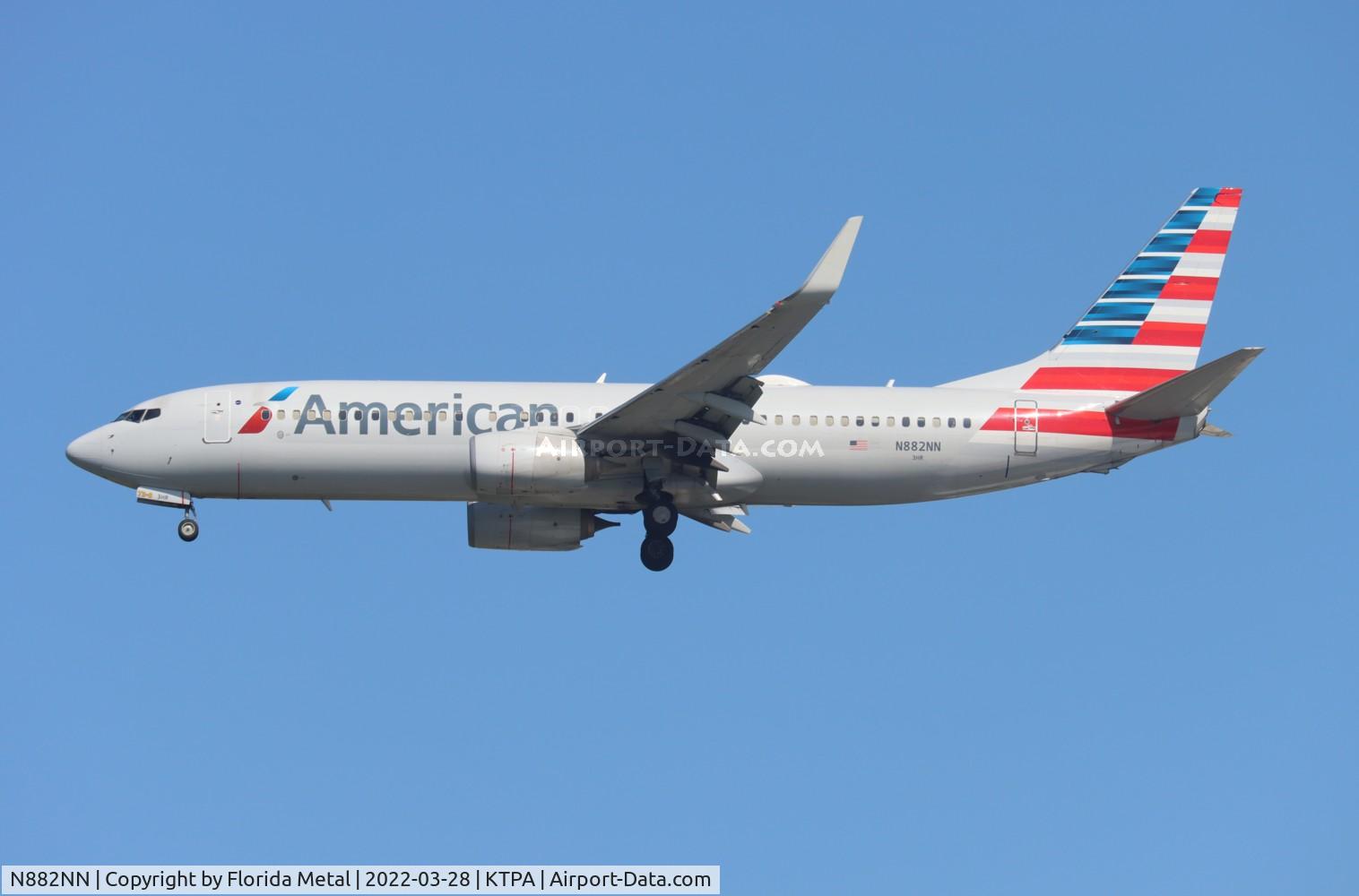 N882NN, 2011 Boeing 737-823 C/N 33221, TPA 2022
