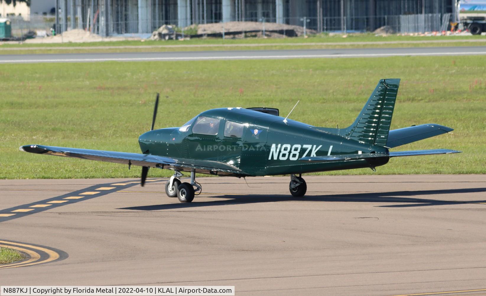 N887KJ, Piper PA-28-181 Archer TX C/N 28020025, Sun N Fun 2022