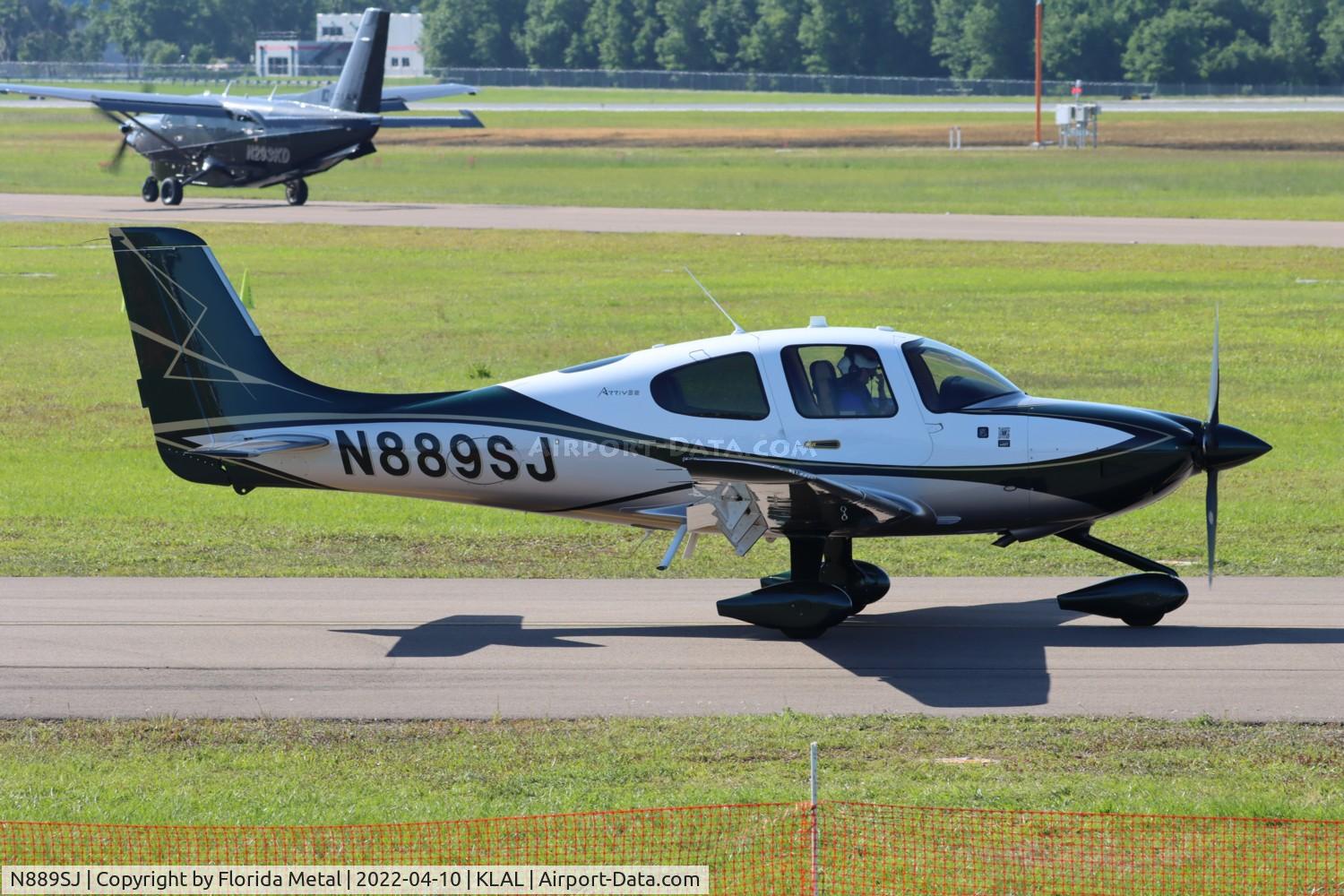 N889SJ, 2022 Cirrus SR22T C/N 8501, Sun N Fun 2022 LAL