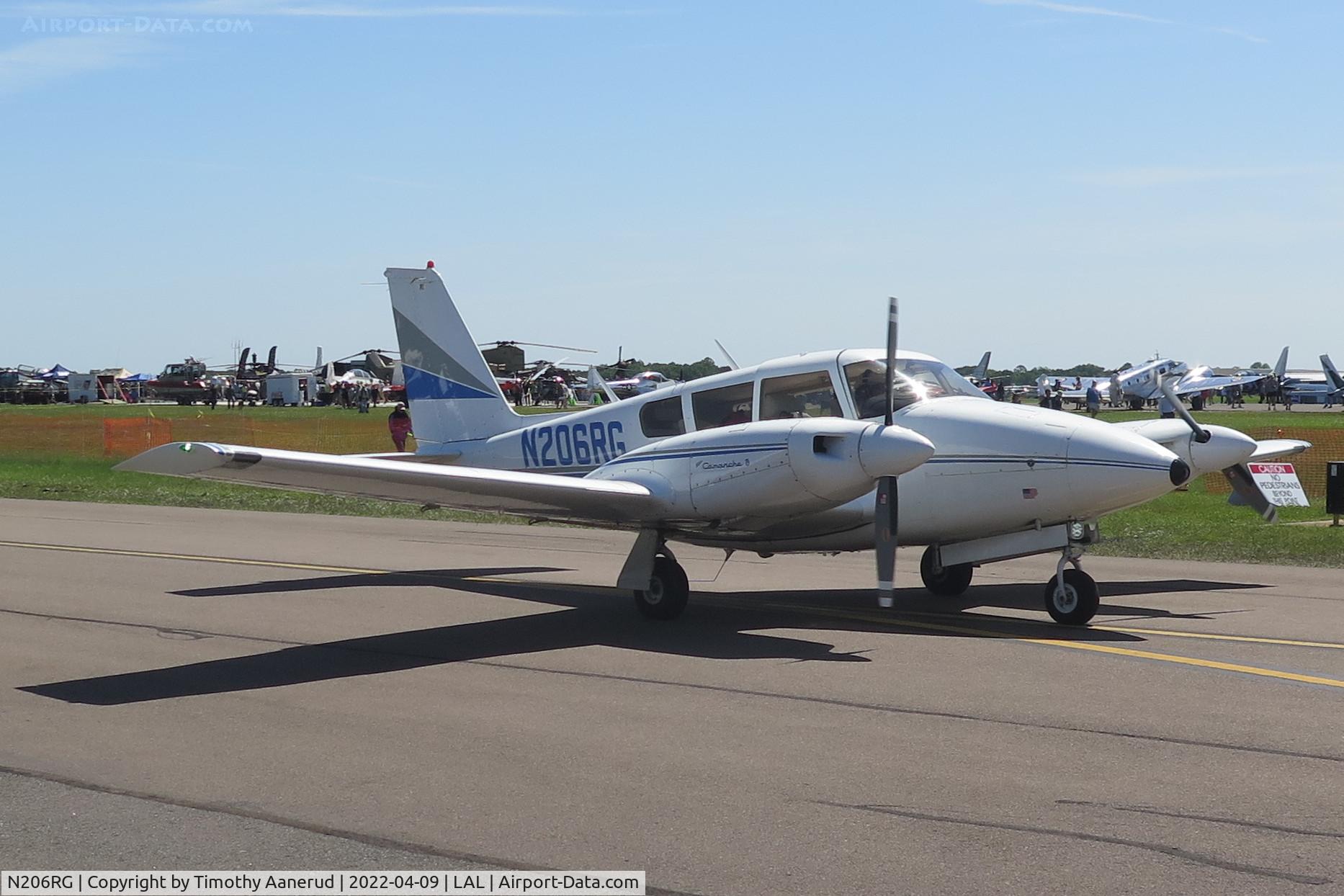 N206RG, 1967 Piper PA-30-160 Twin Comanche Twin Comanche C/N 30-1427, 1967 Piper PA-30-160 Twin Comanche, c/n: 30-1427, Sun 'n Fun 2022