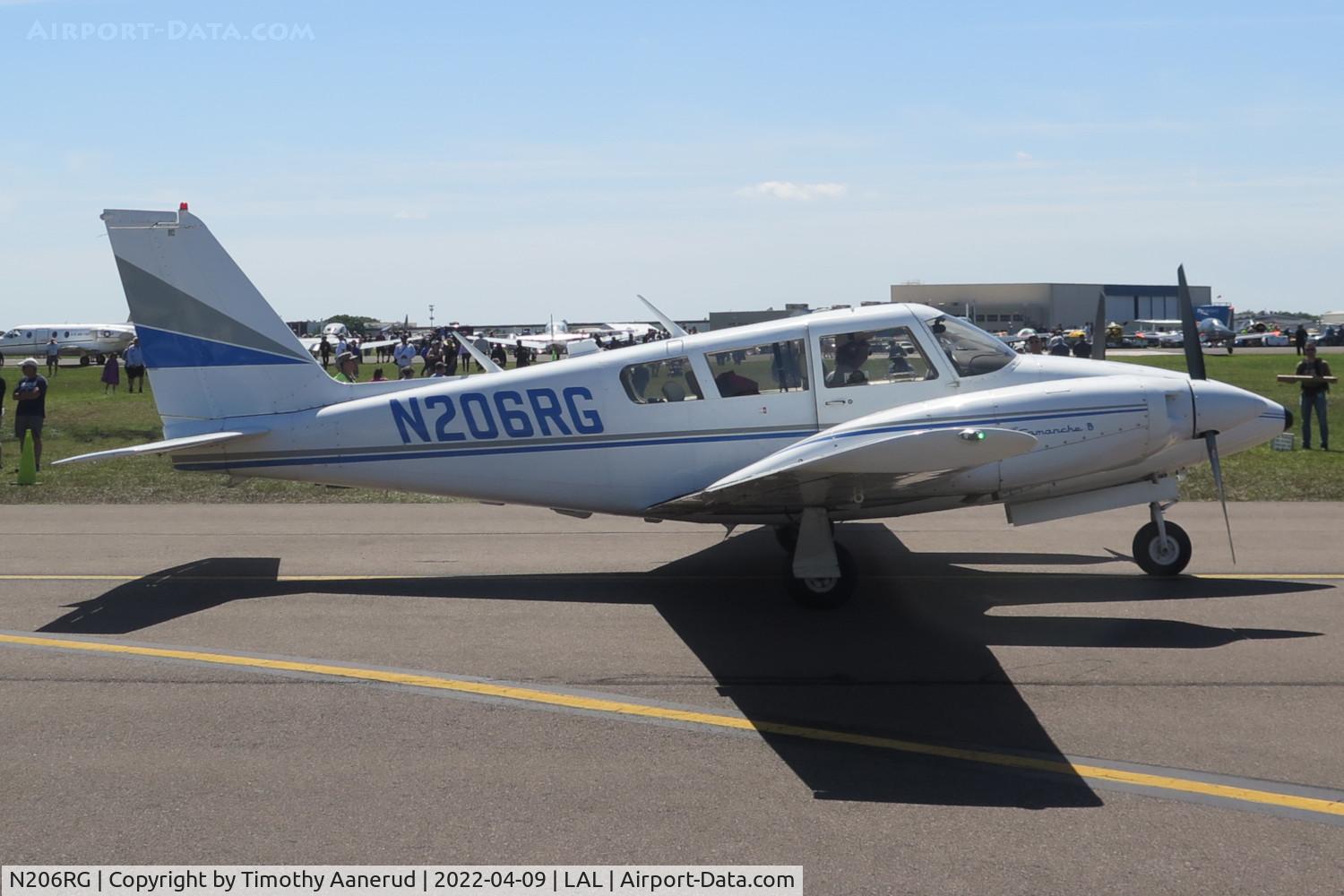 N206RG, 1967 Piper PA-30-160 Twin Comanche Twin Comanche C/N 30-1427, 1967 Piper PA-30-160 Twin Comanche, c/n: 30-1427, Sun 'n Fun 2022