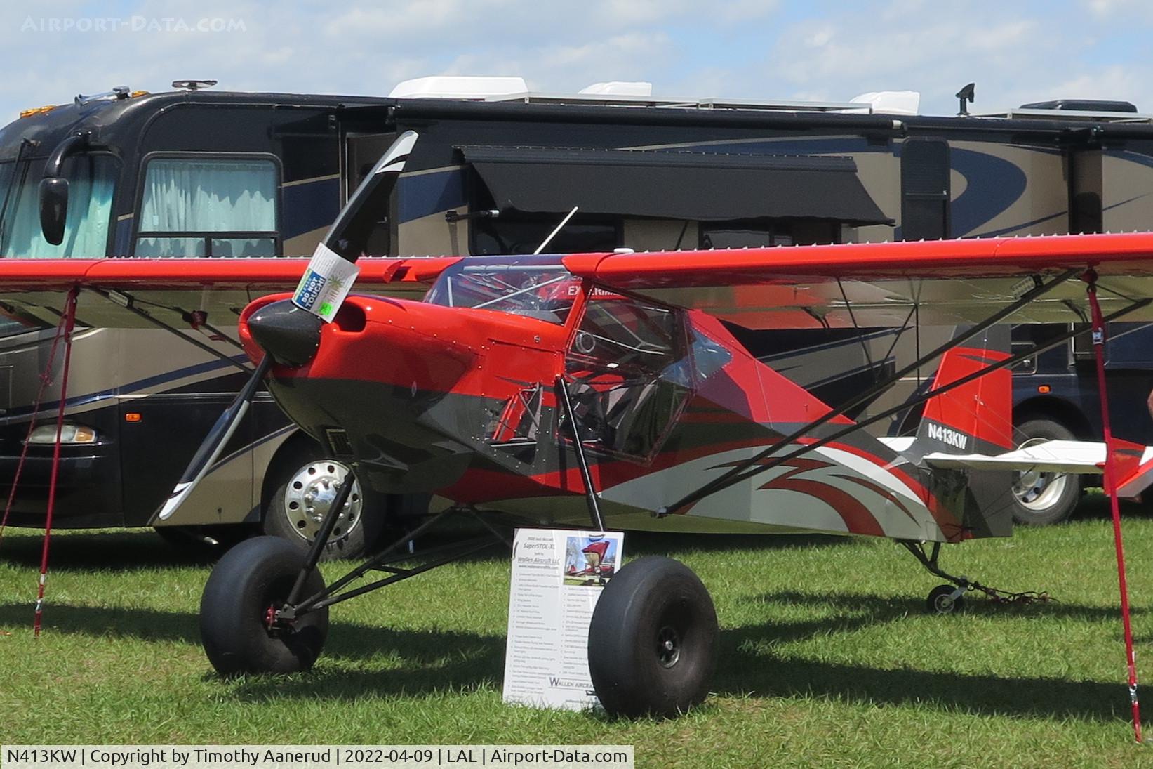 N413KW, 2021 Just Aircraft JA35 SuperStol Stretch C/N JA579-03-20, 2021 JUST AIRCRAFT LLC JA35 SUPERSTOL STRET, c/n: JA579-03-20, Sun 'n Fun 2022