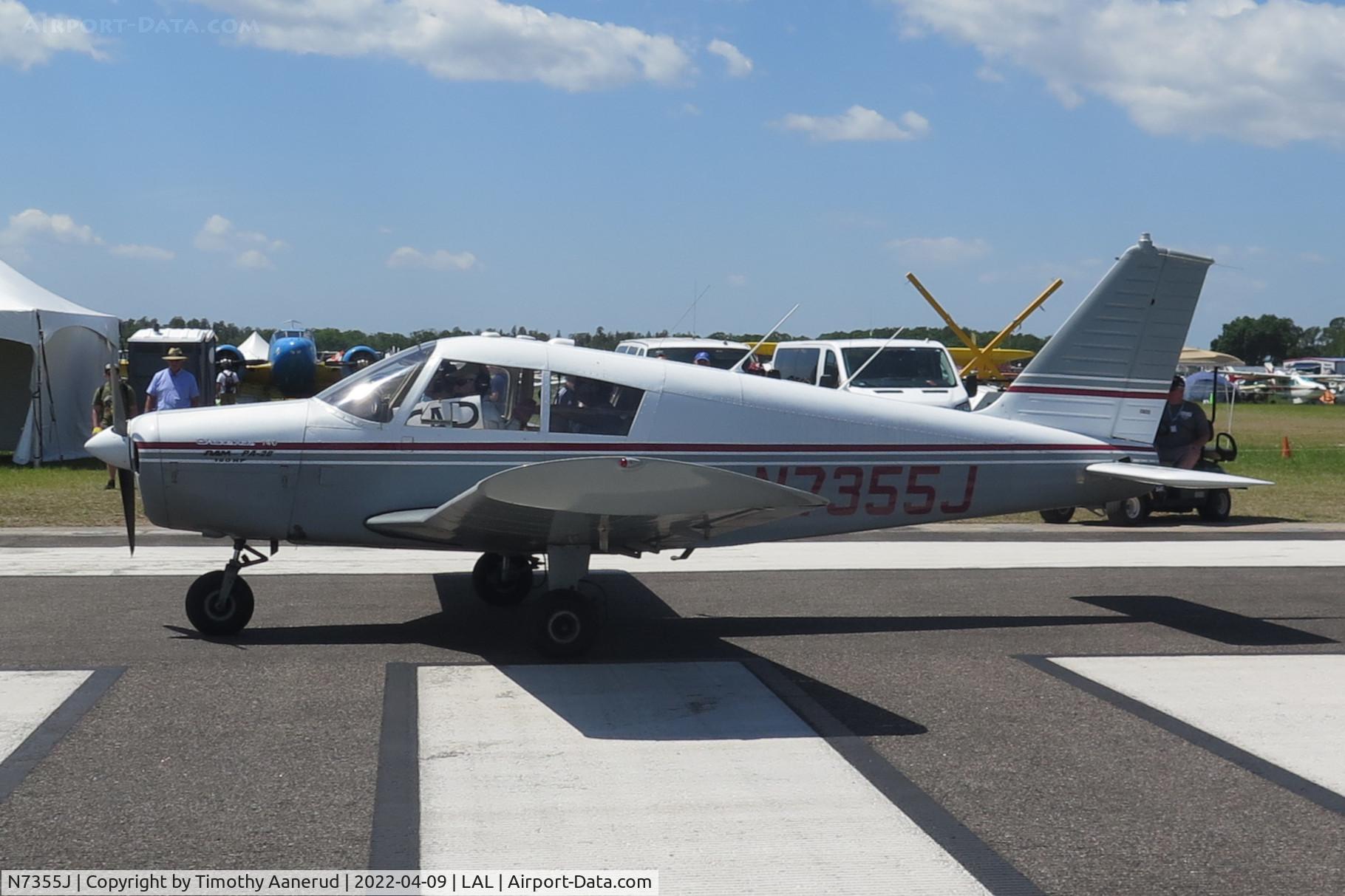 N7355J, 1968 Piper PA-28-140 C/N 28-24707, 1968 Piper PA-28-140, c/n: 28-24707, Sun 'n Fun 2022