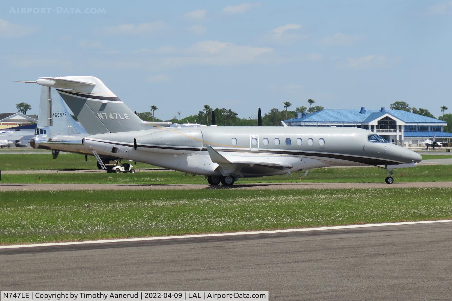 N747LE, 2017 Cessna 700 Citation Longitude C/N 700-0007, 2017 Cessna 700 Citation Longitude, c/n: 700-0007, Sun 'n Fun 2022