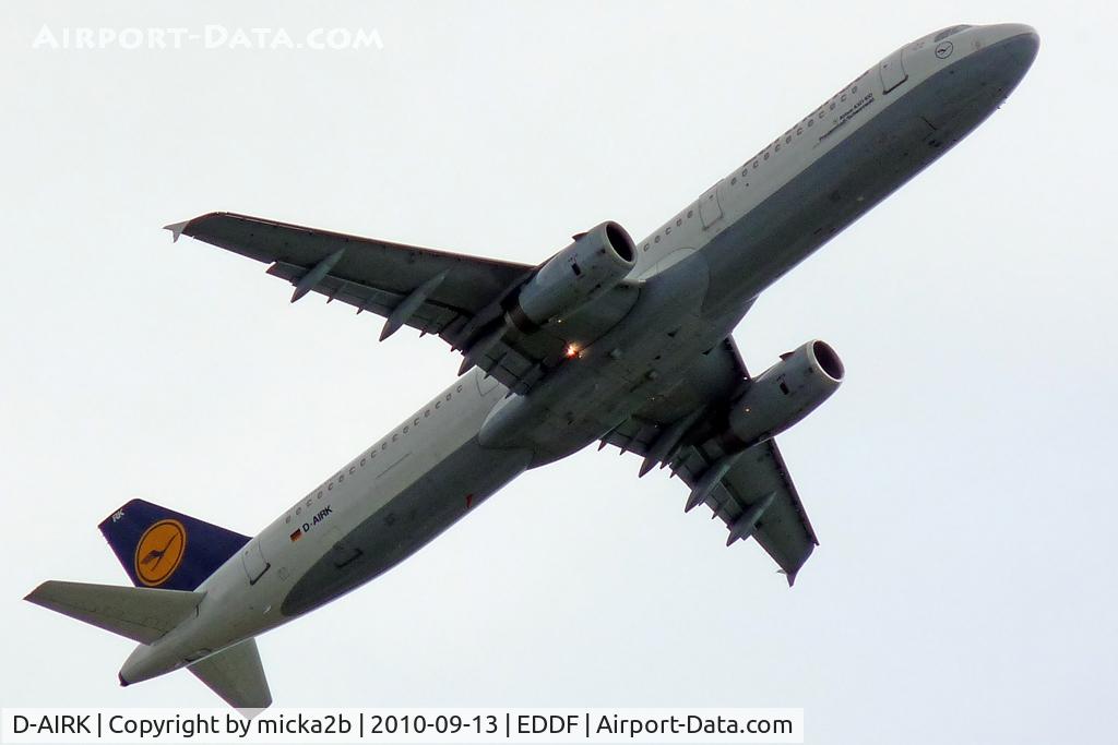 D-AIRK, 1994 Airbus A321-131 C/N 0502, Take off