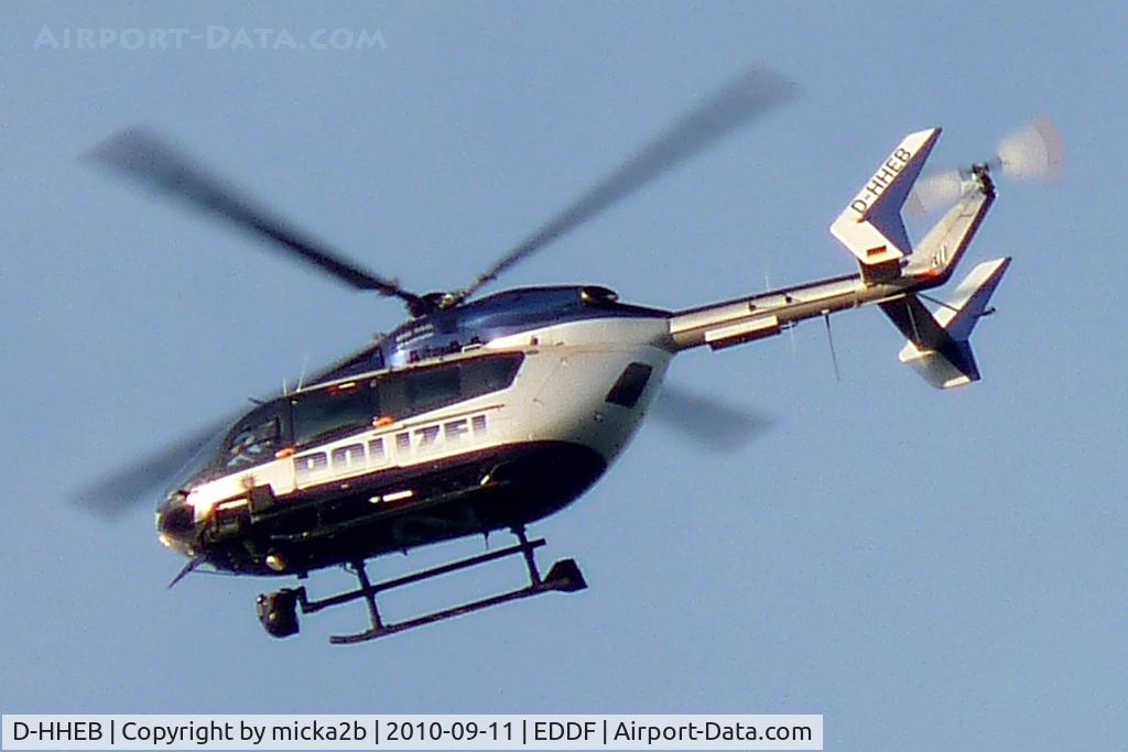D-HHEB, 2005 Eurocopter-Kawasaki EC-145 (BK-117C-2) C/N 9070, In flight