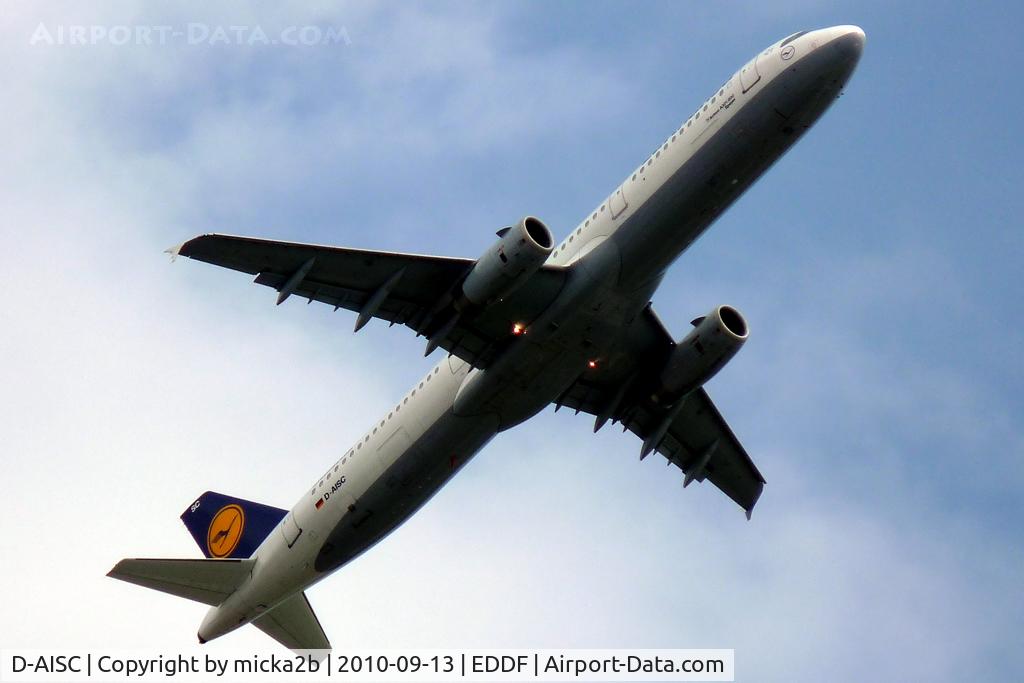 D-AISC, 1999 Airbus A321-231 C/N 1161, Take off