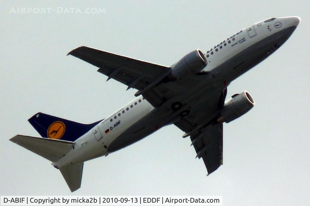 D-ABIF, 1991 Boeing 737-530 C/N 24820, Take off