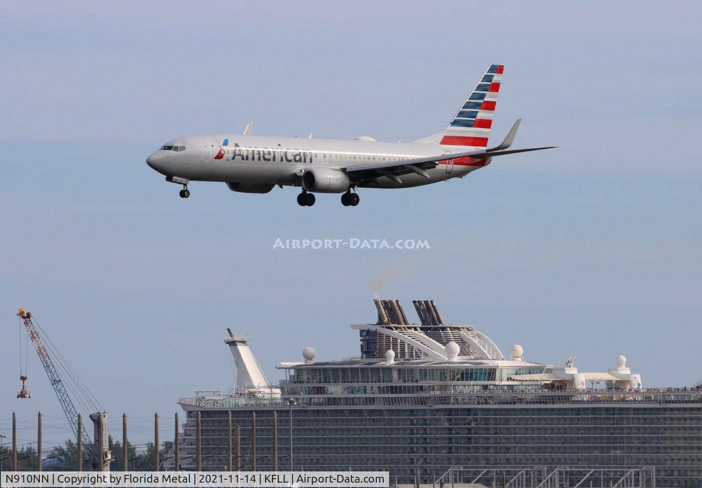 N910NN, 2012 Boeing 737-823 C/N 31160, FLL 2021