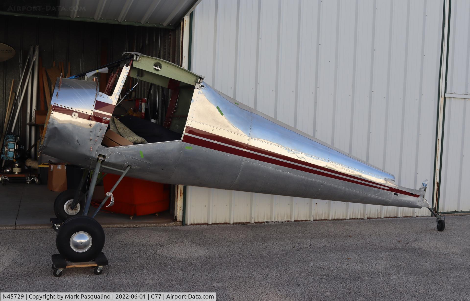 N45729, 1946 Luscombe 8A C/N 2256, Luscombe 8A