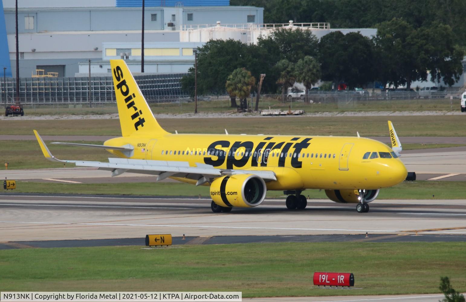 N913NK, 2017 Airbus A320-271N C/N 7757, TPA 2021