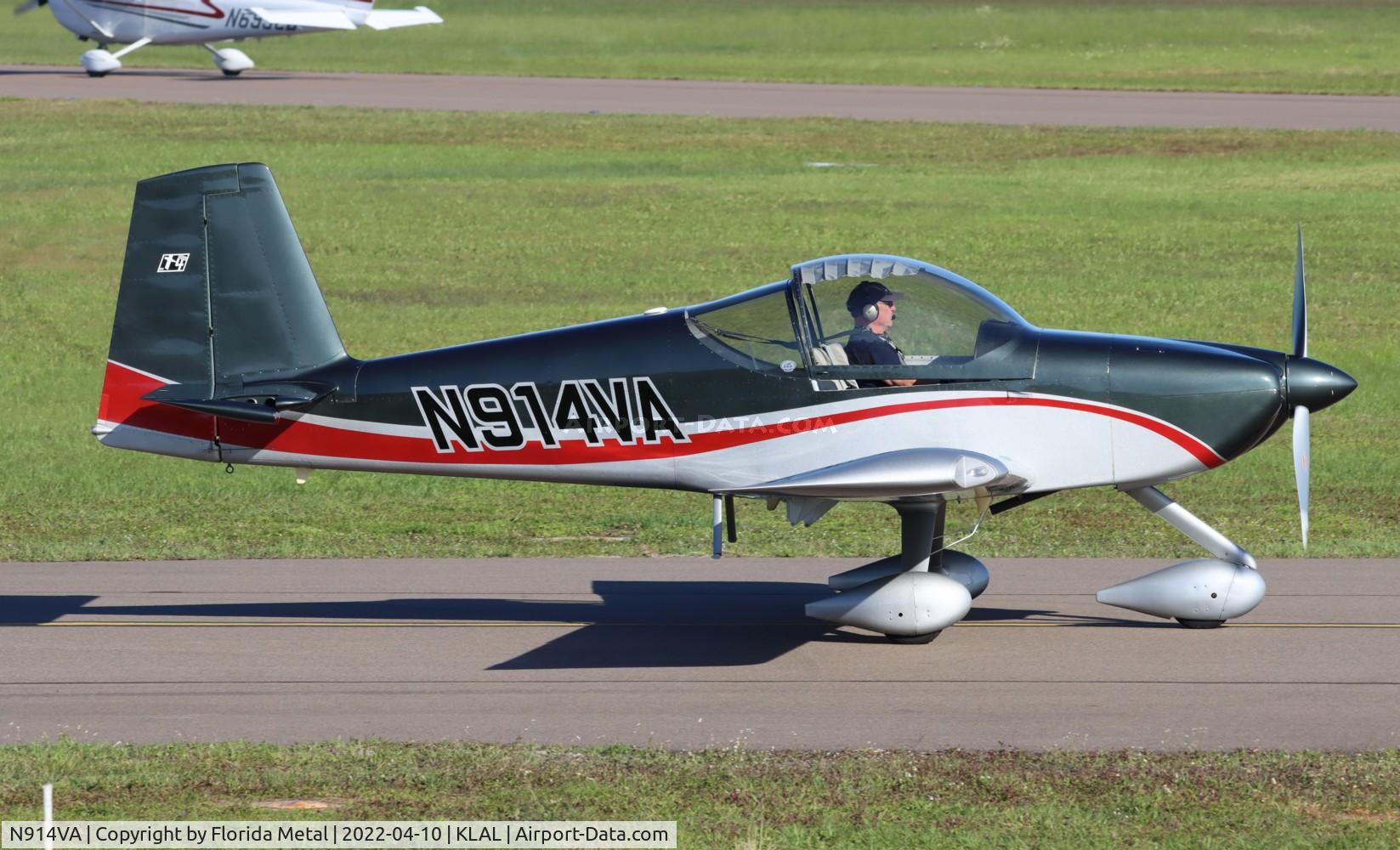 N914VA, 2015 Vans RV-14A C/N 140002, RV-14A LAL