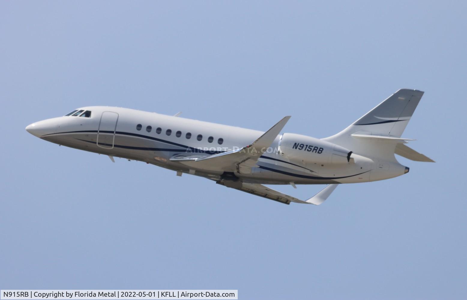 N915RB, Dassault 2000LX C/N 335, FLL 2022