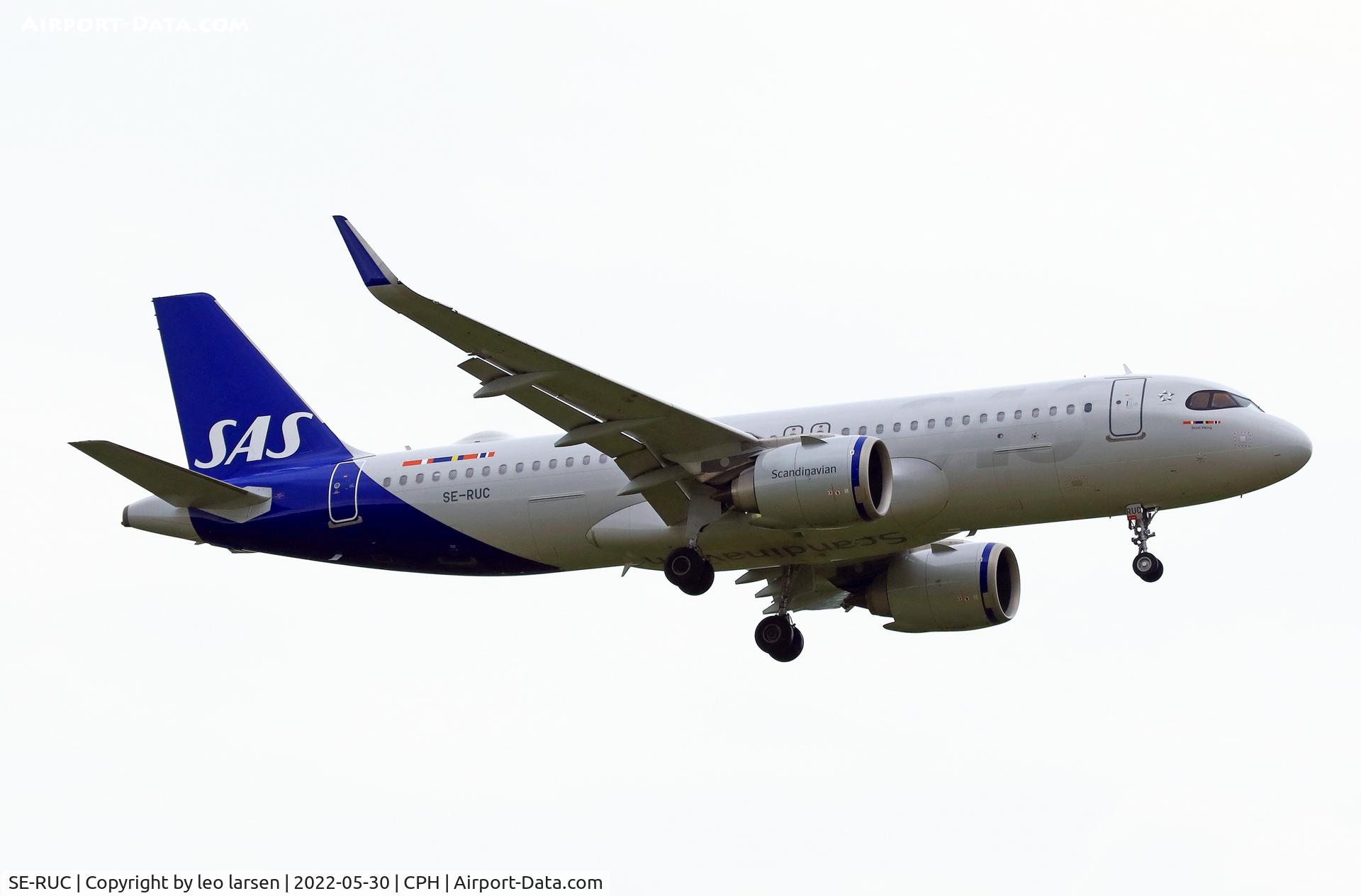 SE-RUC, 2020 Airbus A320-251N C/N 10051, Copenhagen 30.5.2022