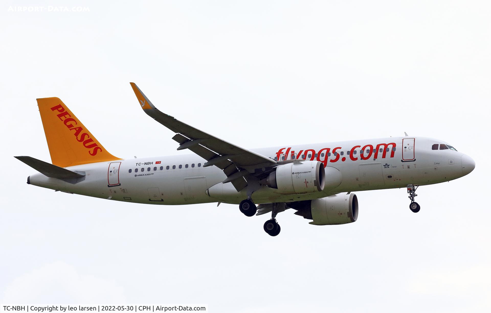 TC-NBH, 2016 Airbus A320-251N C/N 7399, Copenhagen 30.5.2022
