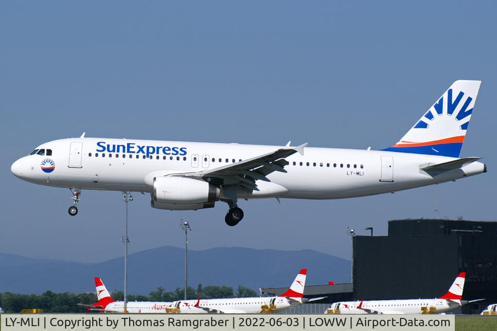 LY-MLI, 2009 Airbus A320-232 C/N 3771, SunExpress (Avion Express) Airbus A320