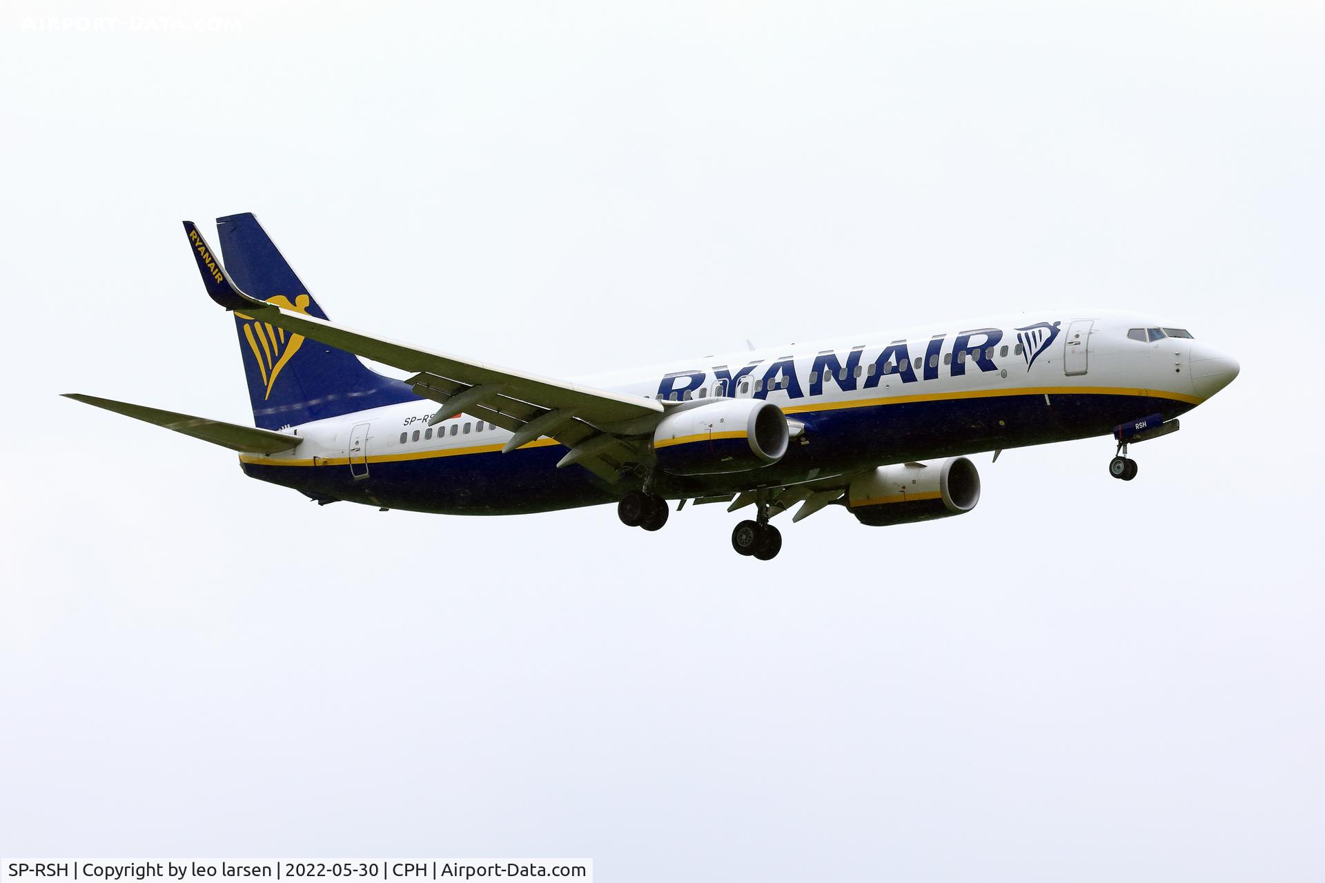 SP-RSH, 2018 Boeing 737-800 C/N 44842, Copenhagen 30.5.2022