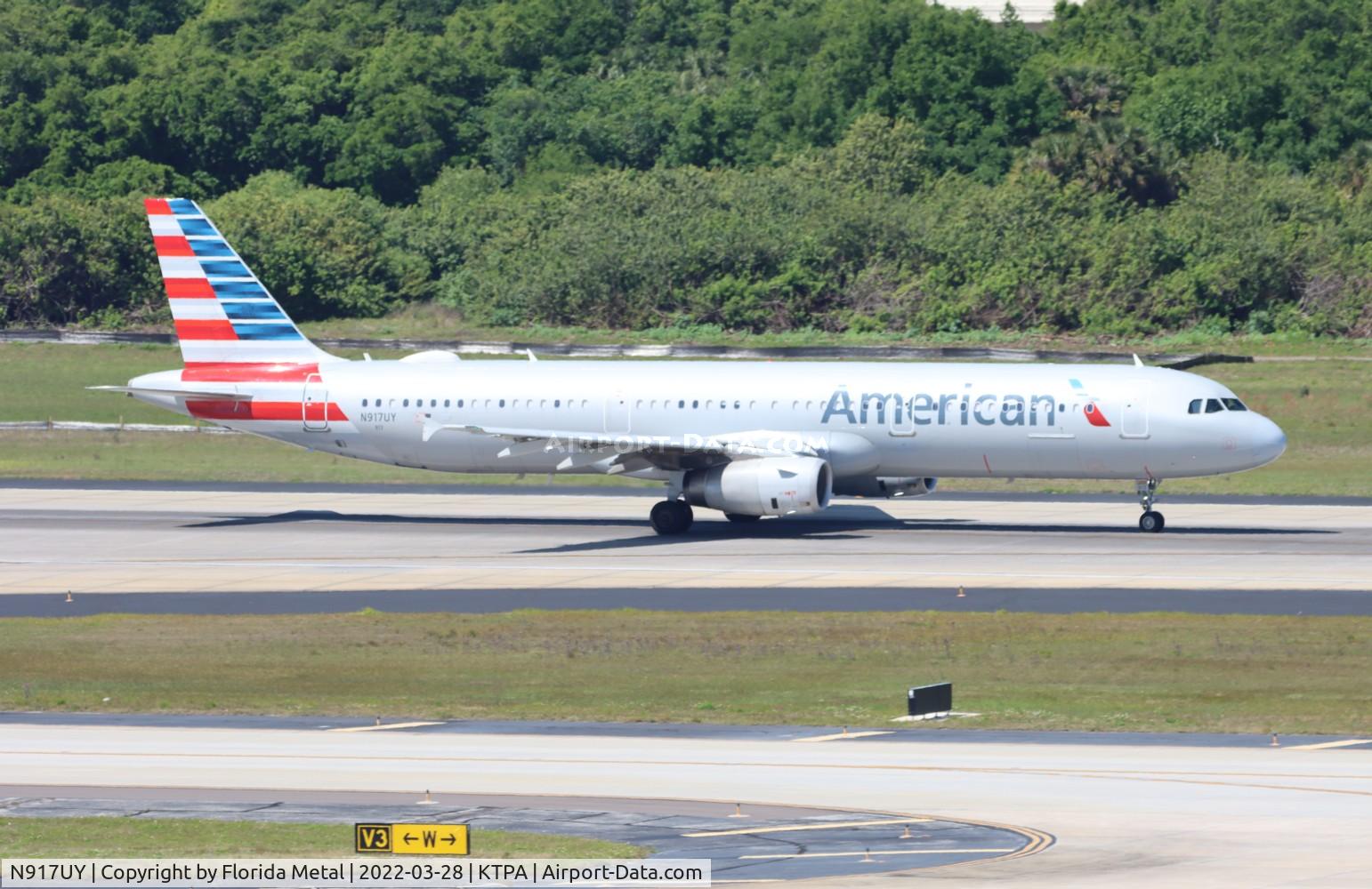 N917UY, 2015 Airbus A321-231 C/N 6427, TPA 2022
