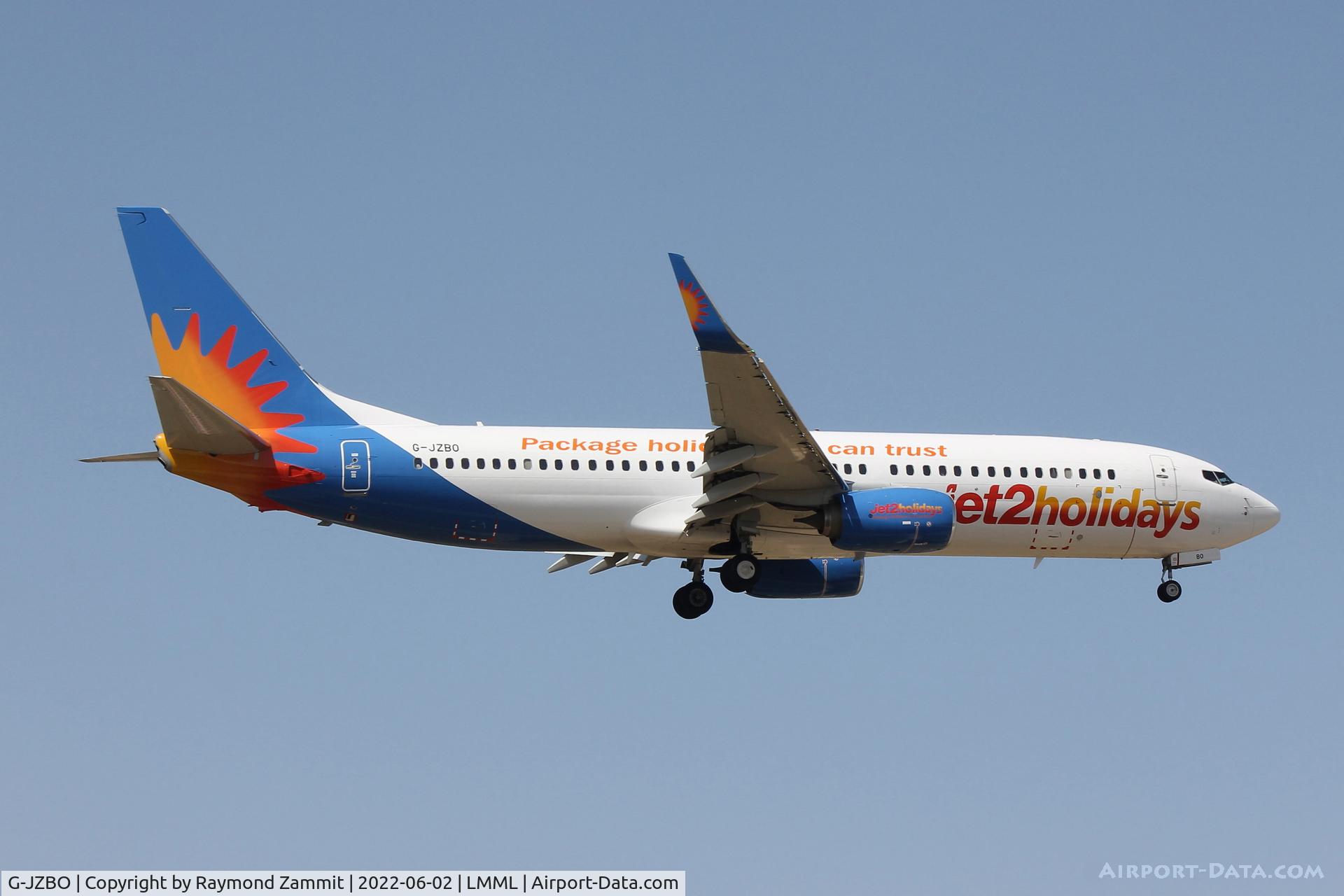 G-JZBO, 2018 Boeing 737-800 C/N 64439, B737-800 G-JZBO Jet2Com