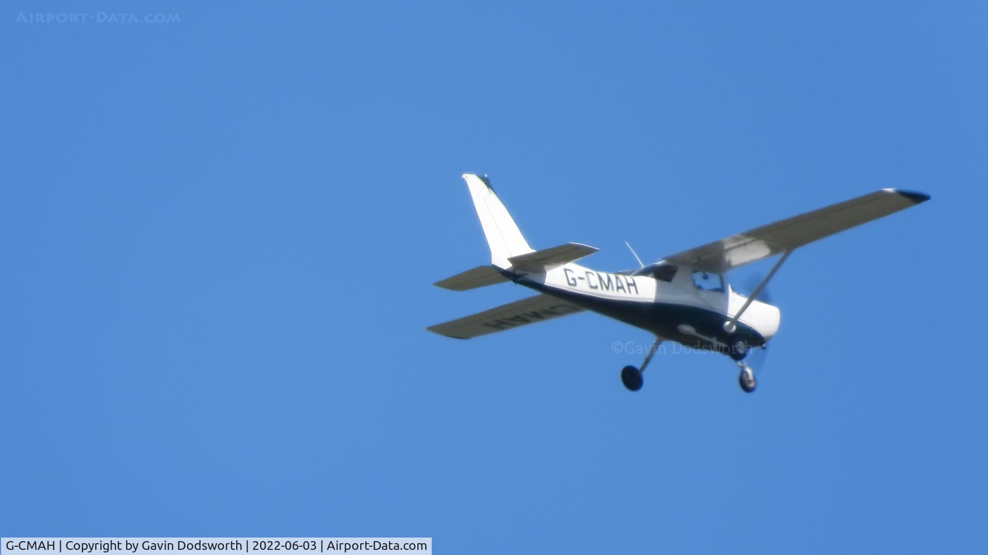 G-CMAH, 1978 Cessna 152 C/N 15281710, Over Darlington on June 3rd 2022