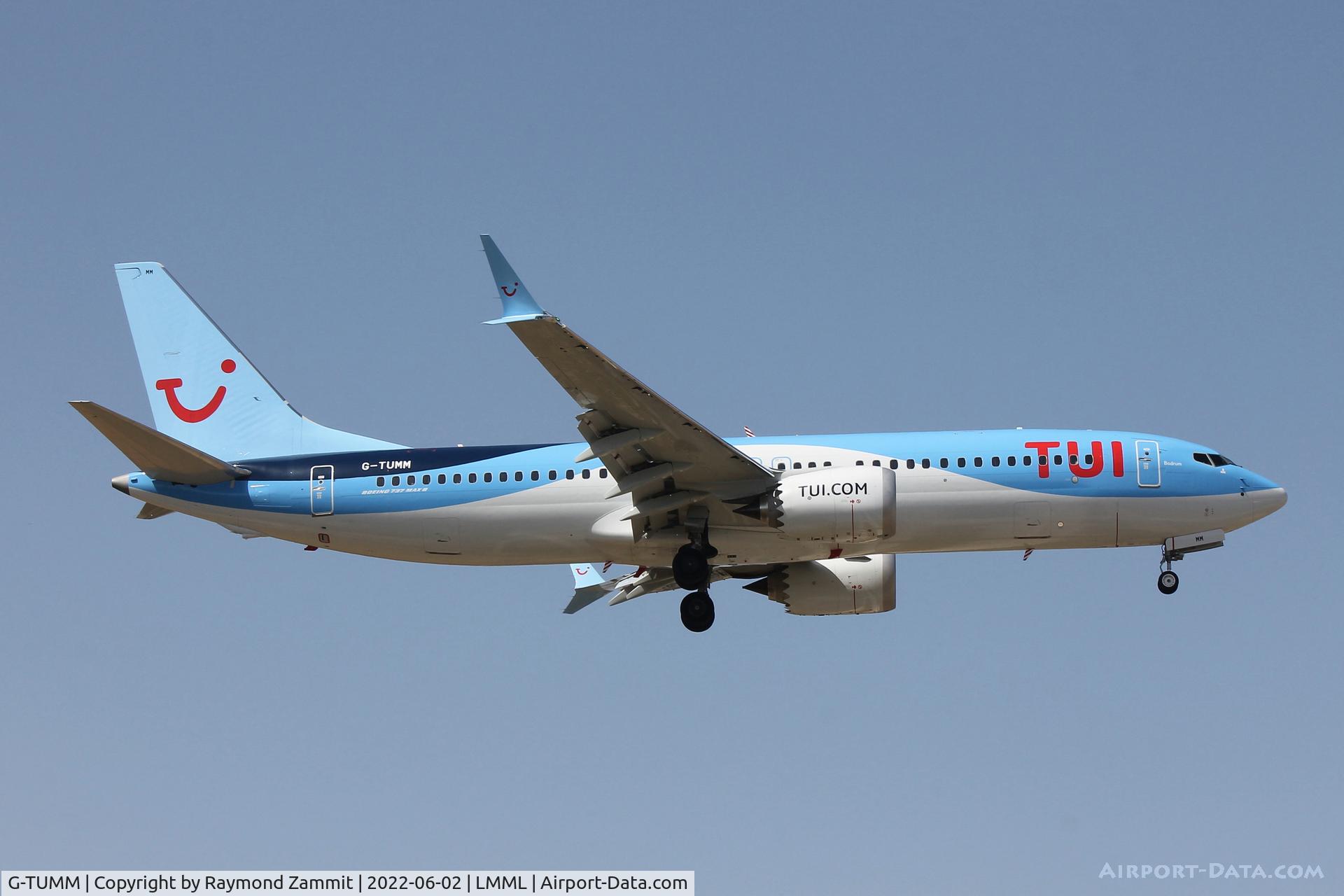 G-TUMM, 2020 Boeing 737-8 MAX C/N 44654, B737-8 MAX G-TUMM TUI Fly