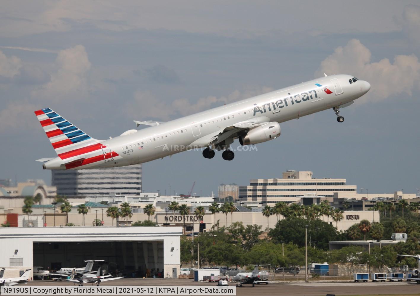 N919US, 2015 Airbus A321-231 C/N 6479, TPA 2022