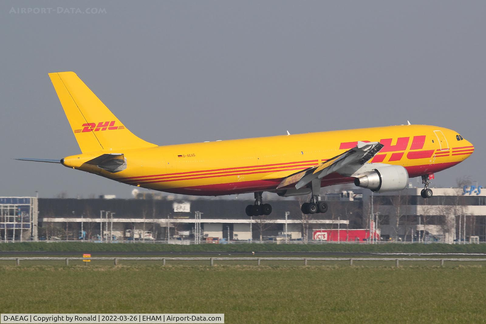 D-AEAG, 1991 Airbus A300B4-622R(F) C/N 621, at spl