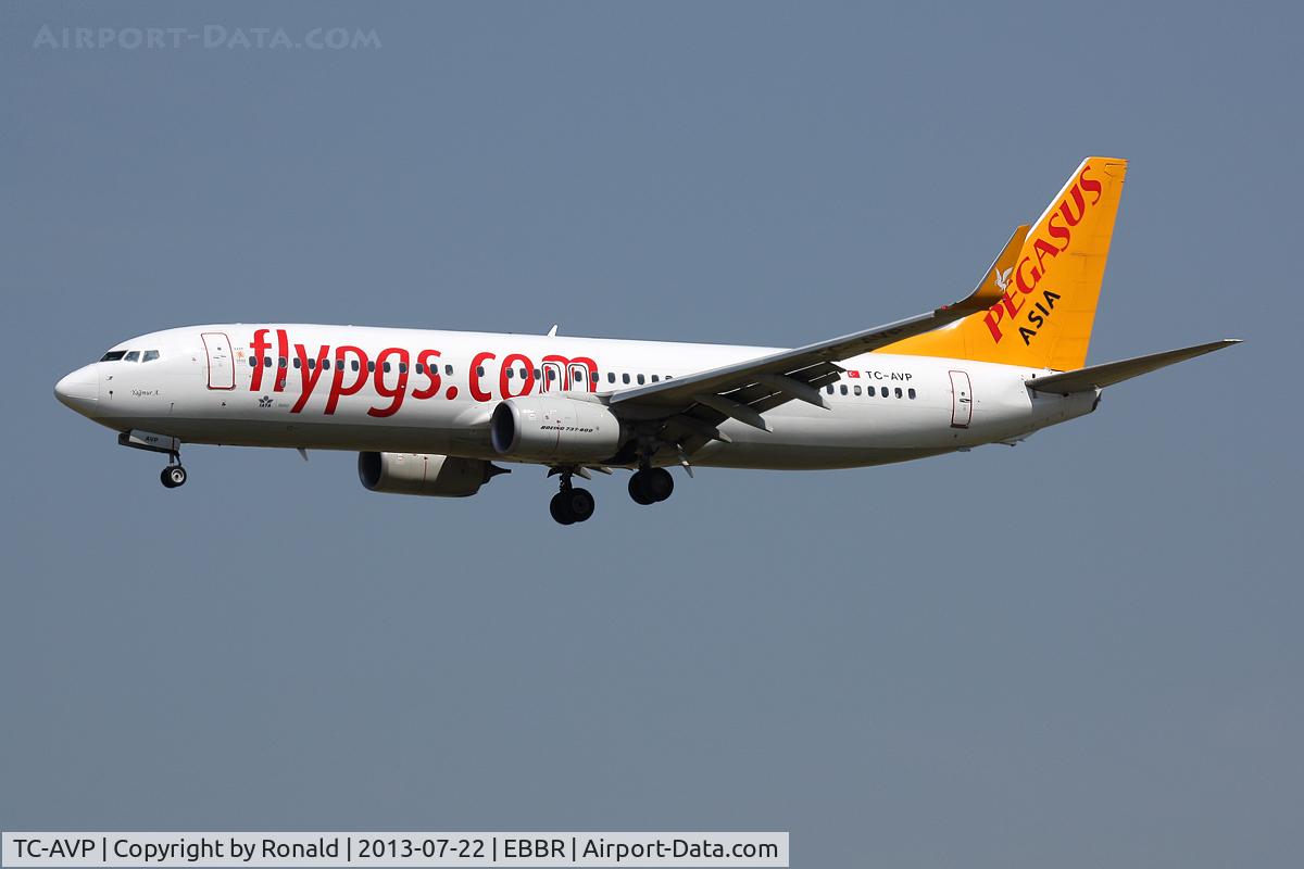 TC-AVP, 2011 Boeing 737-82R C/N 38175, at bru