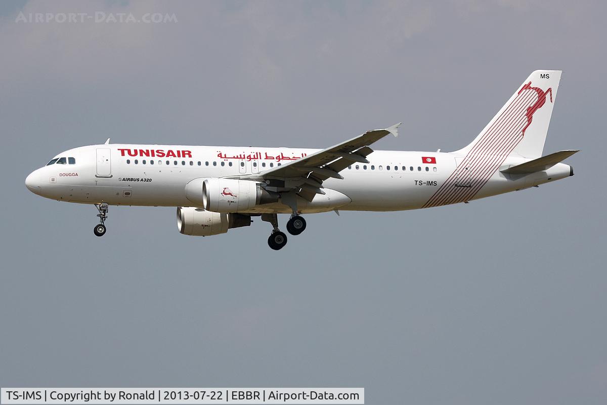 TS-IMS, 2011 Airbus A320-214 C/N 4689, at bru
