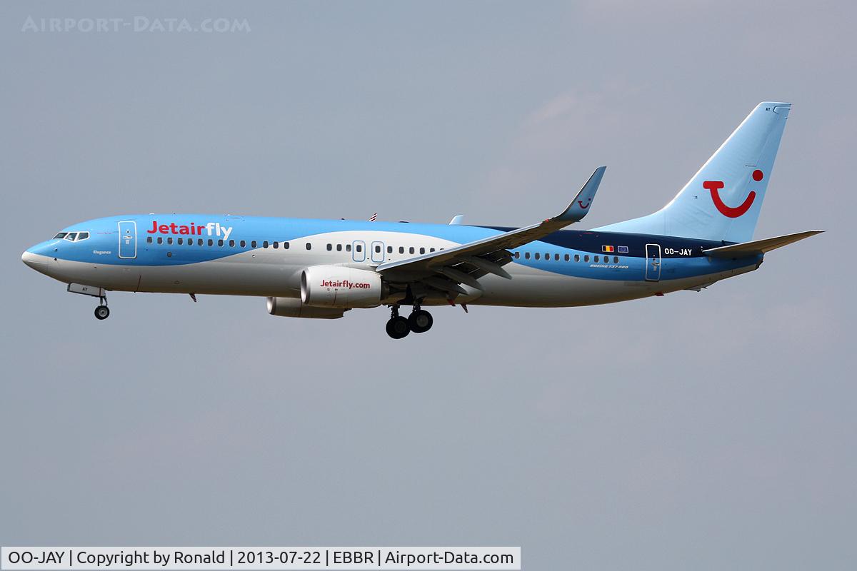 OO-JAY, 2013 Boeing 737-8K5 C/N 40944, at bru