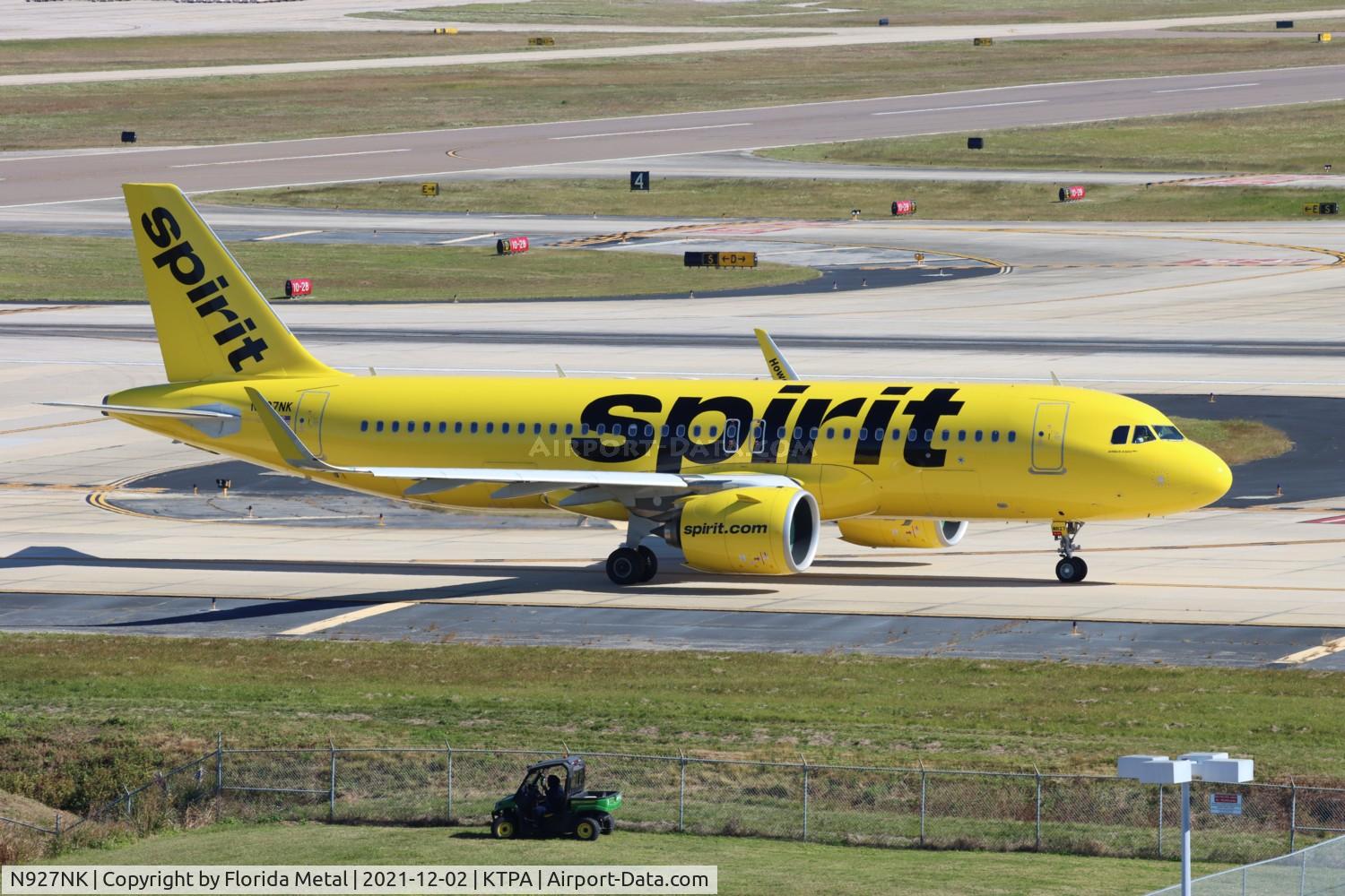 N927NK, 2019 Airbus A320-271N C/N 9075, TPA 2022