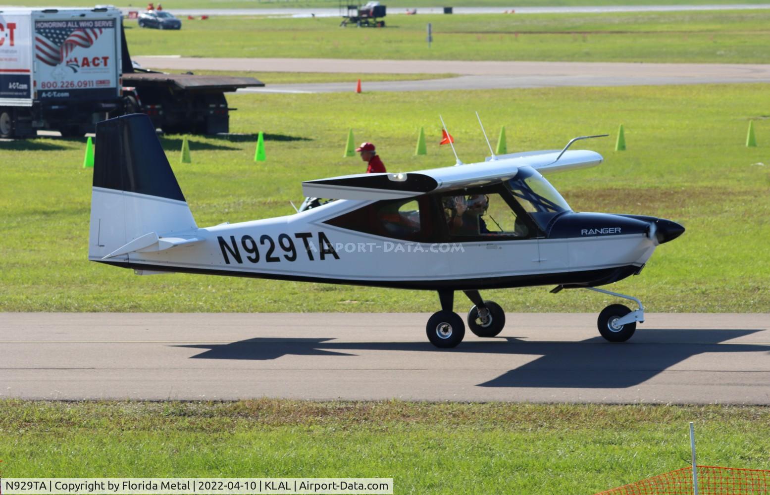 N929TA, 2021 Vashon Aircraft Ranger R7 C/N 10189, Ranger R7