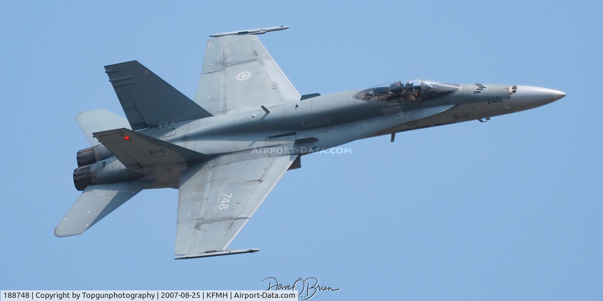 188748, McDonnell Douglas CF-188A Hornet C/N 344/A287, CF-18 Demo